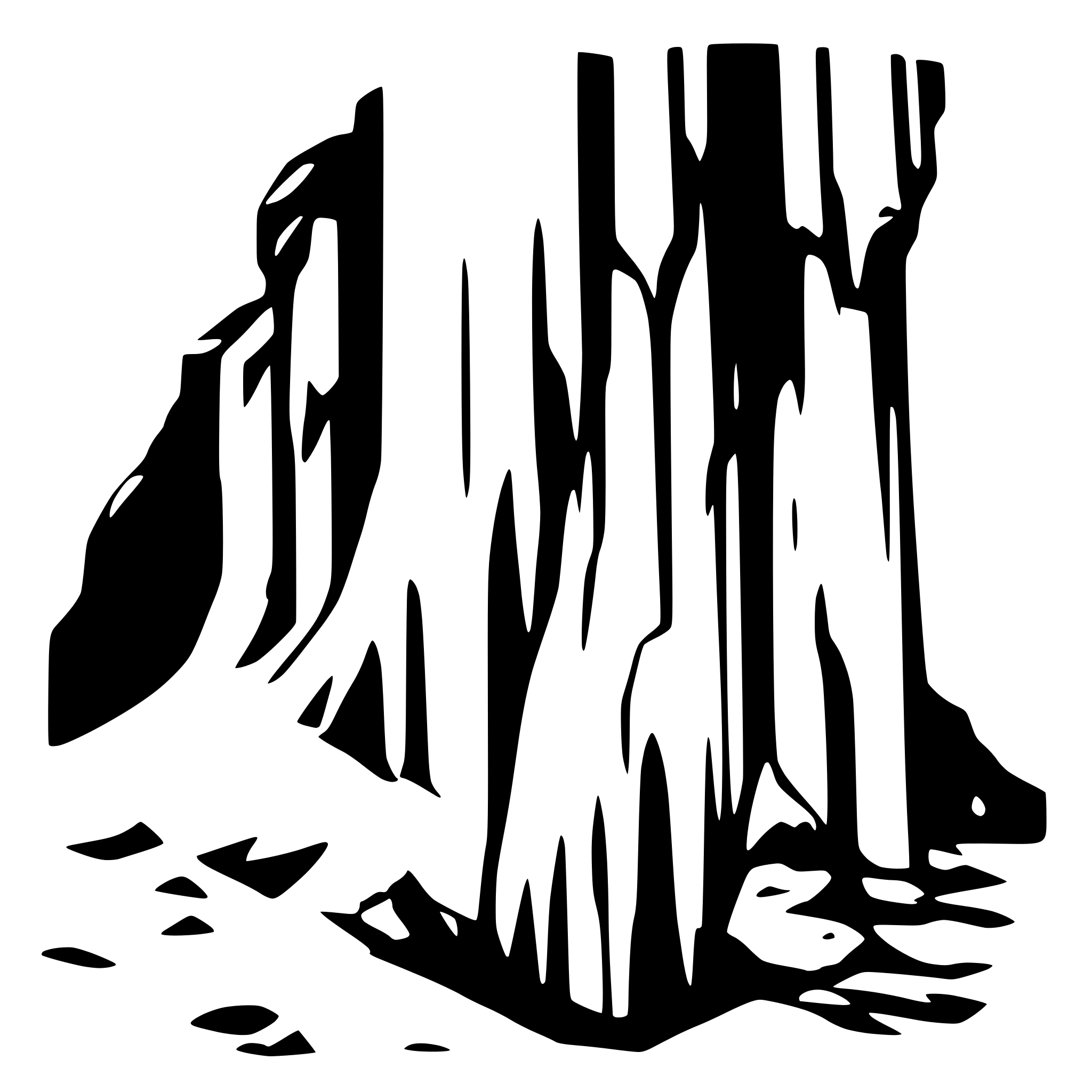 AI-generated SVG of 'cracked glacier ice stalactites'
