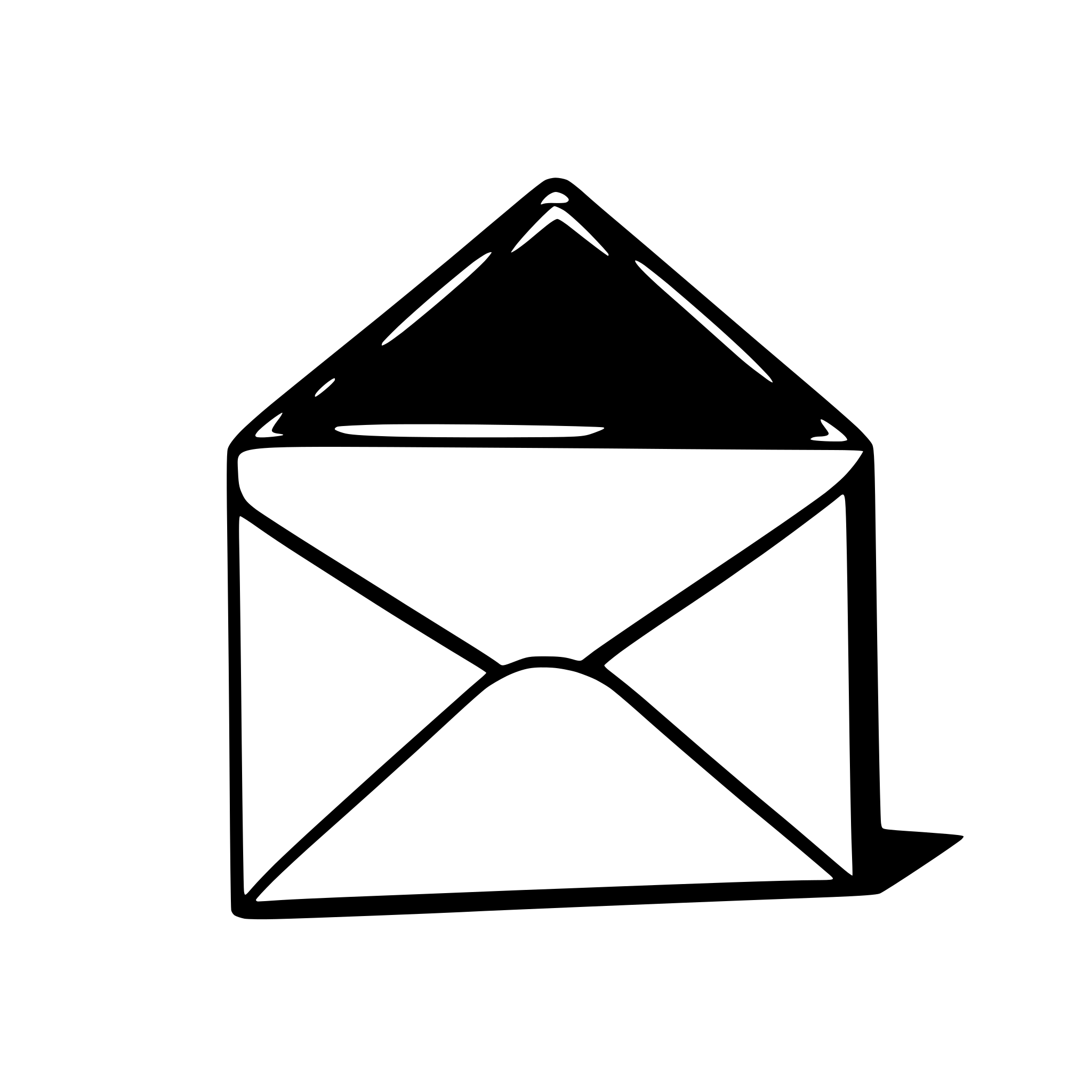 AI-generated SVG of 'envelope'