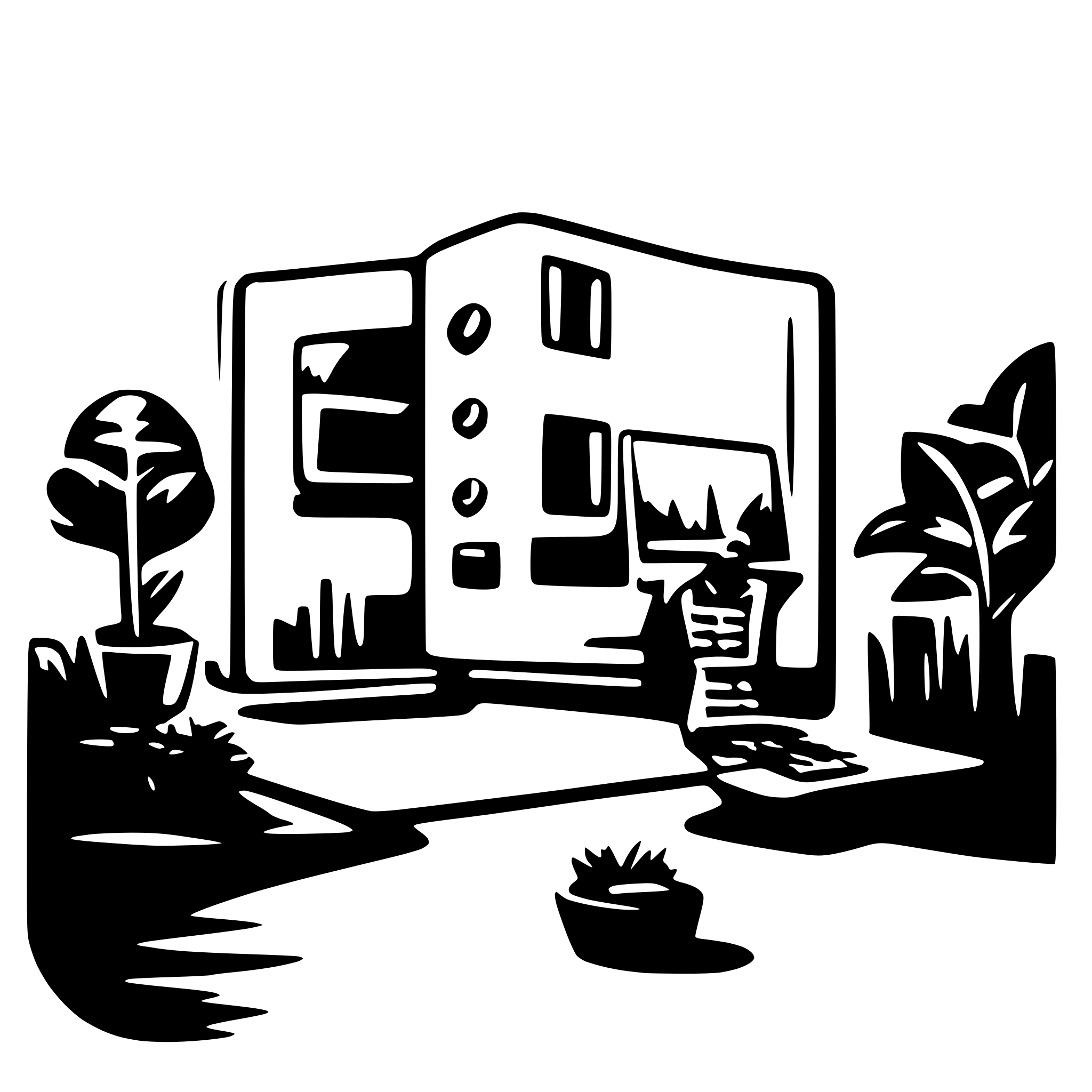 AI-generated SVG of a website mockup