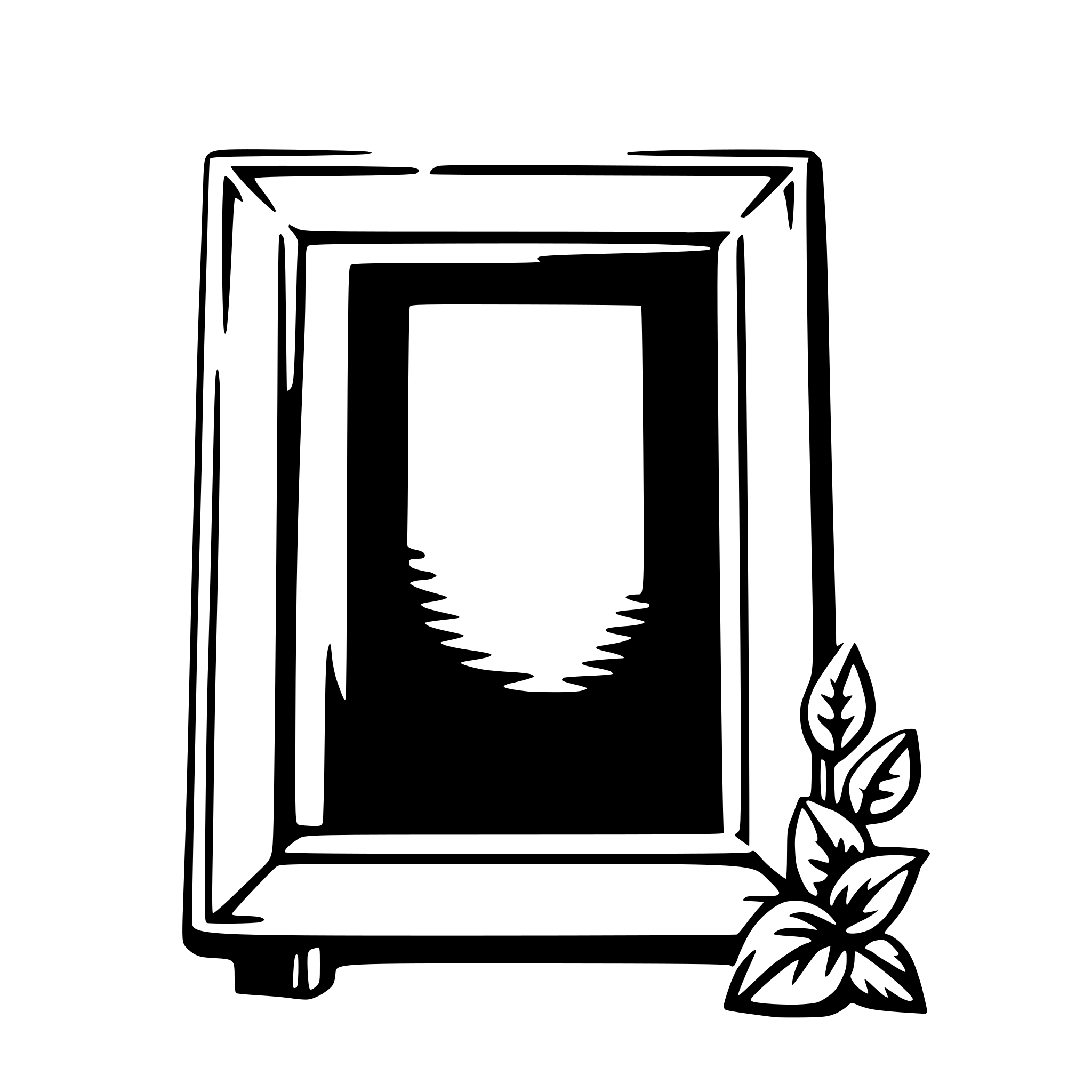 AI-generated SVG of a picture frame