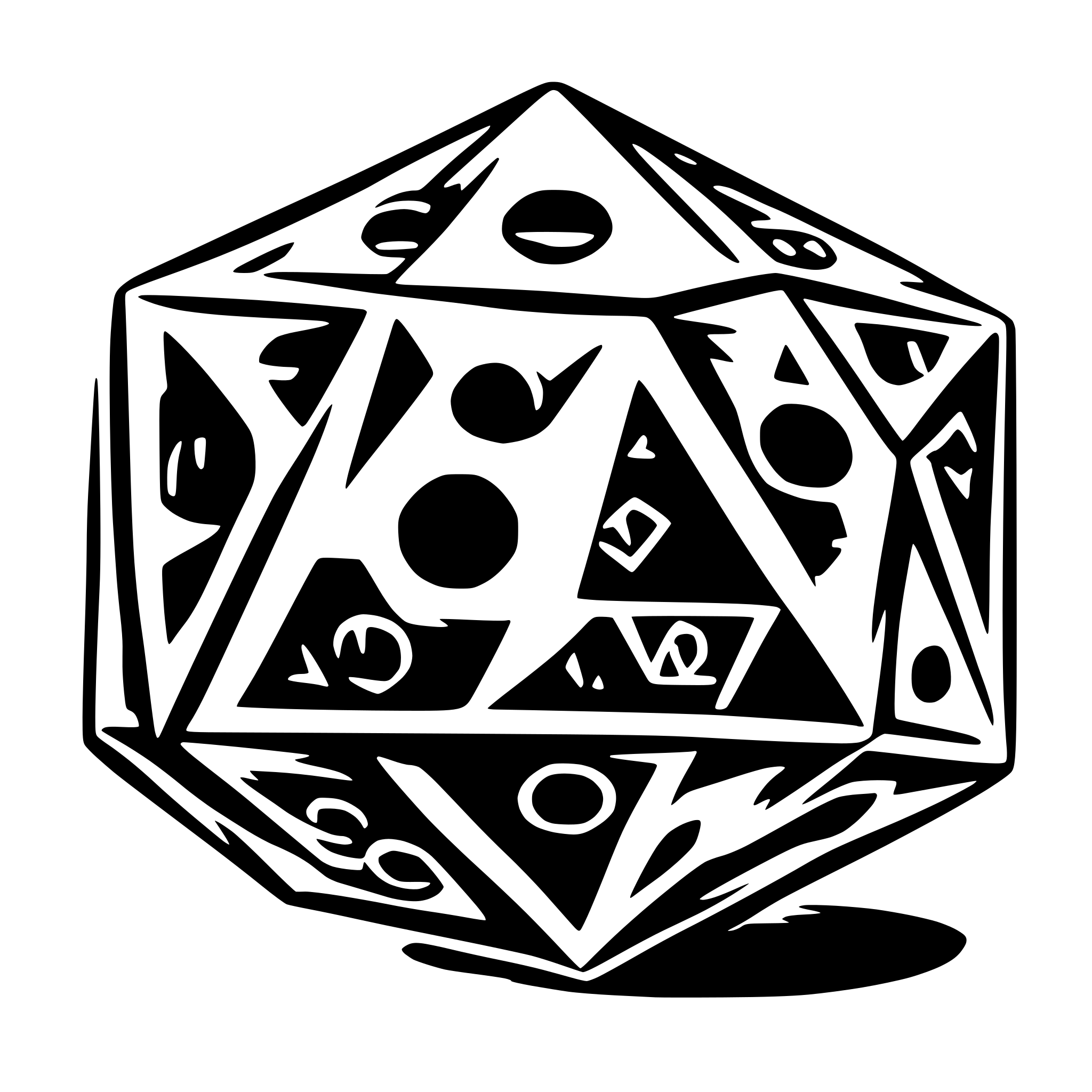 AI-generated SVG of 'd20 rolled a 1'