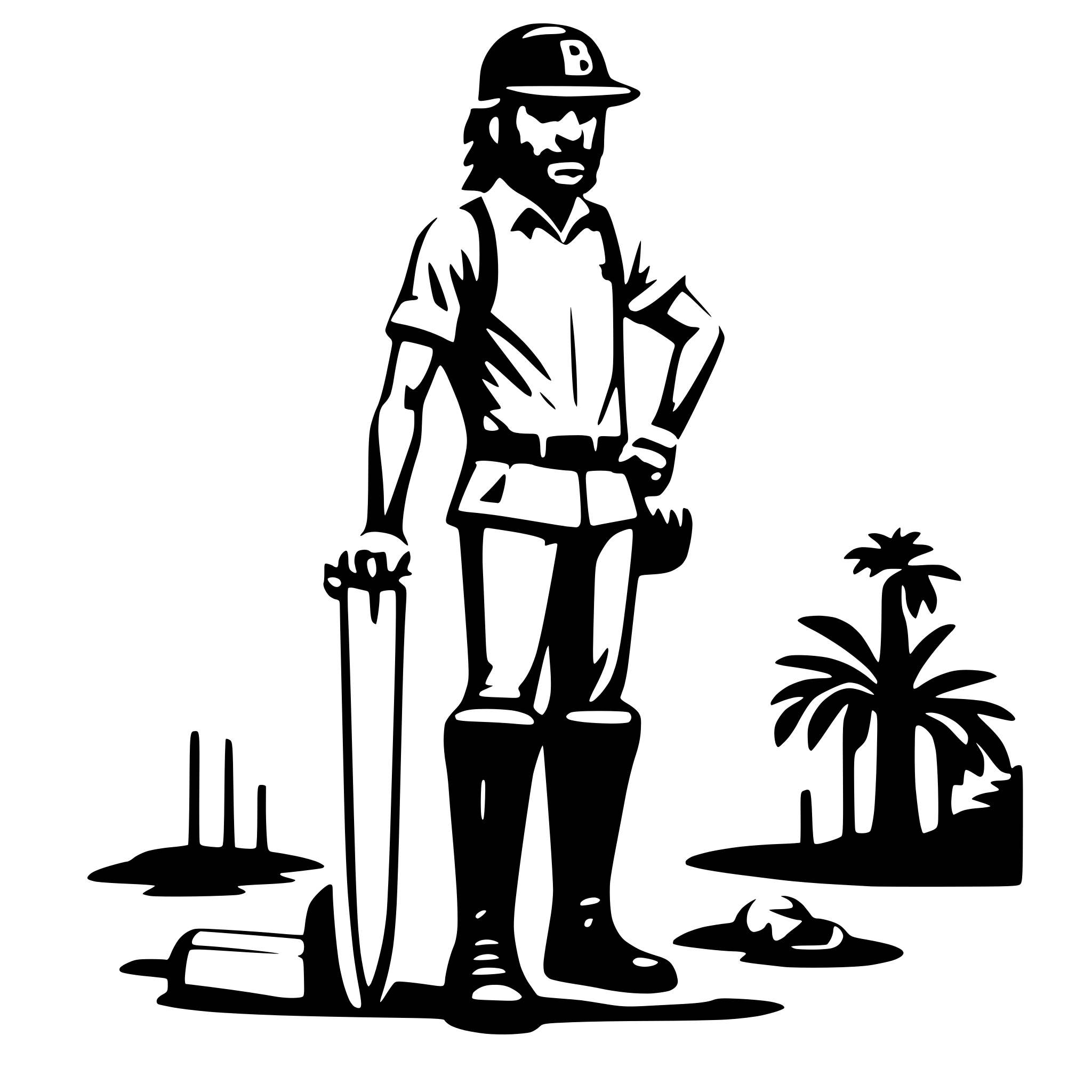 AI-generated SVG of a Big boss cricket club