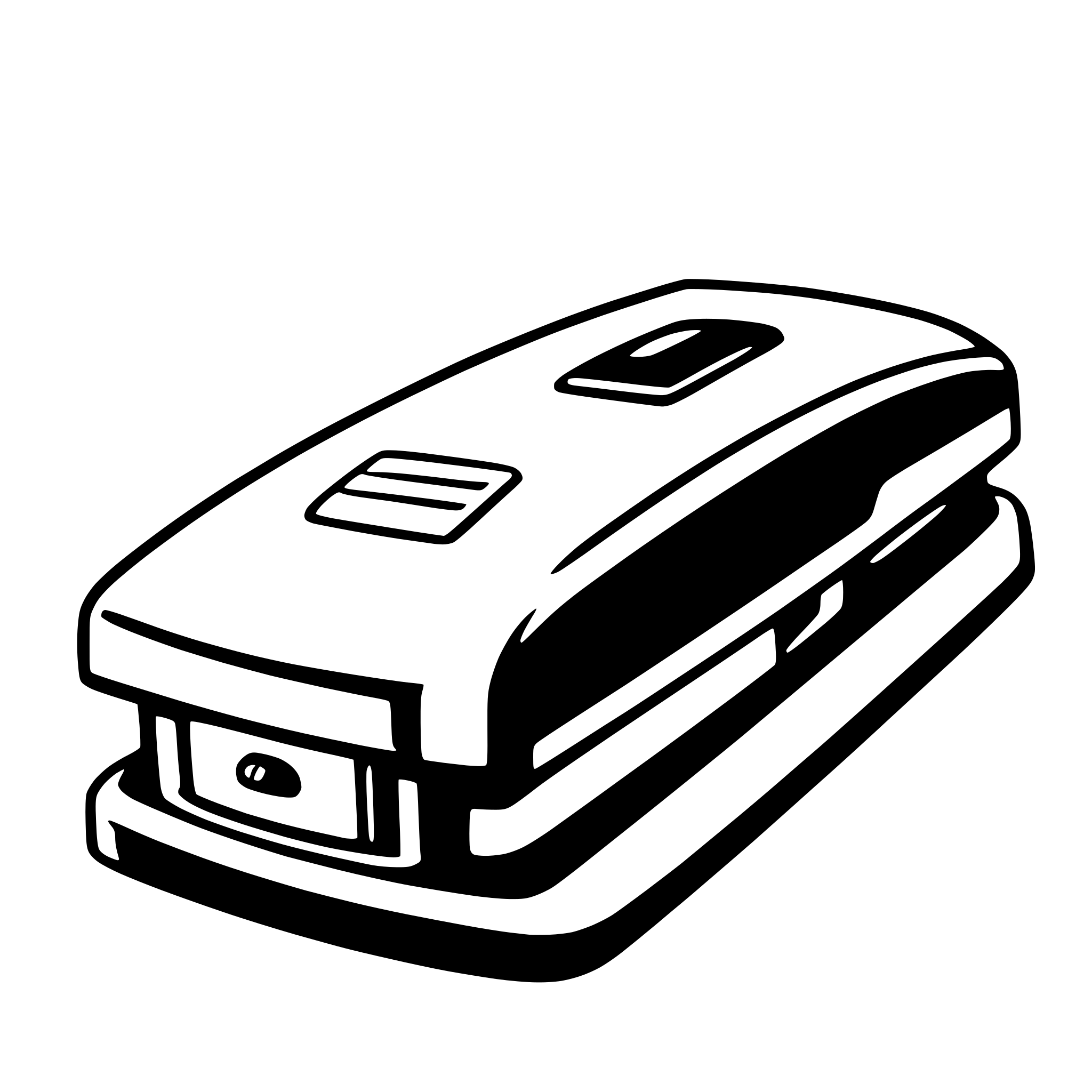 AI-generated SVG of 'stapler'