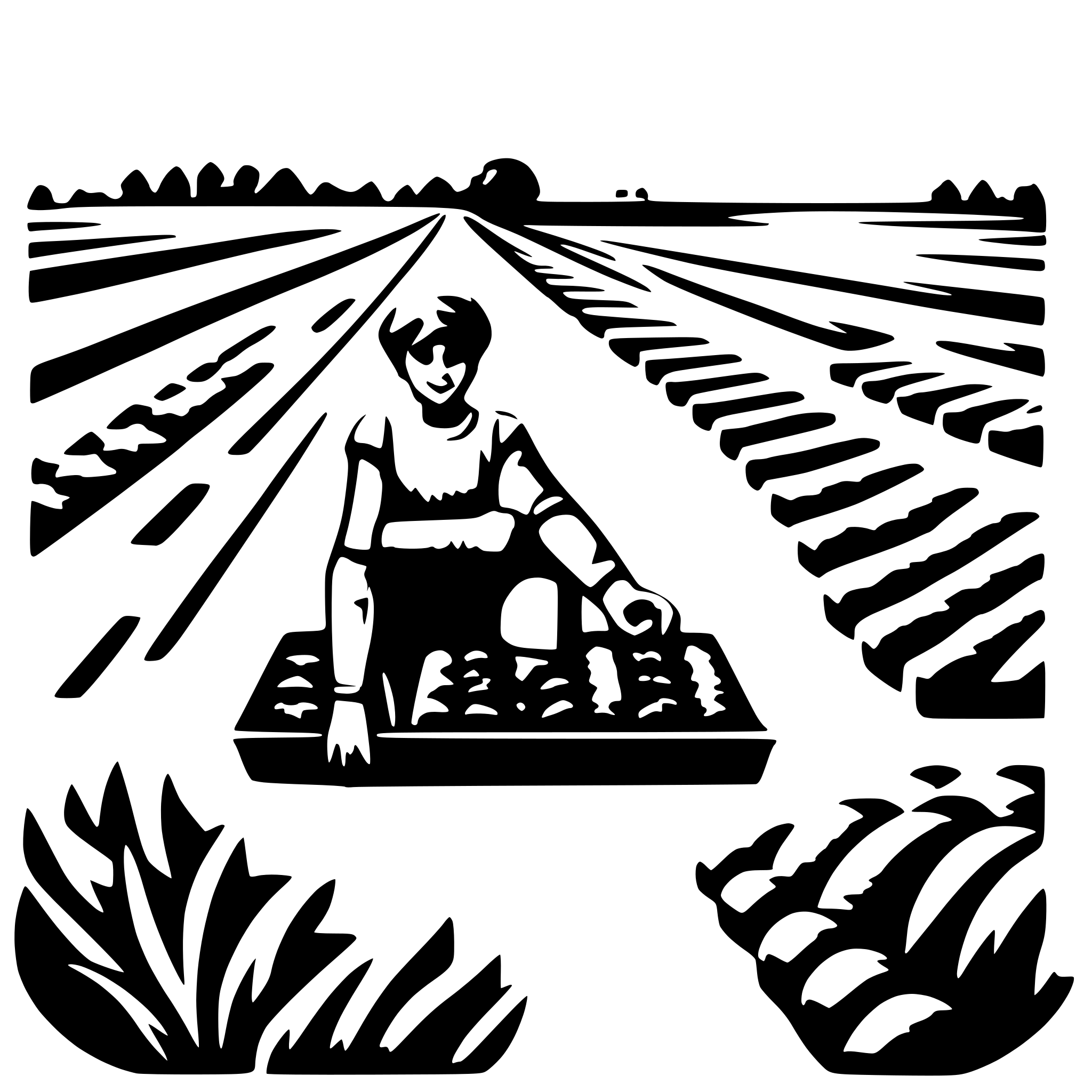 AI-generated SVG of a agricultural process sowing