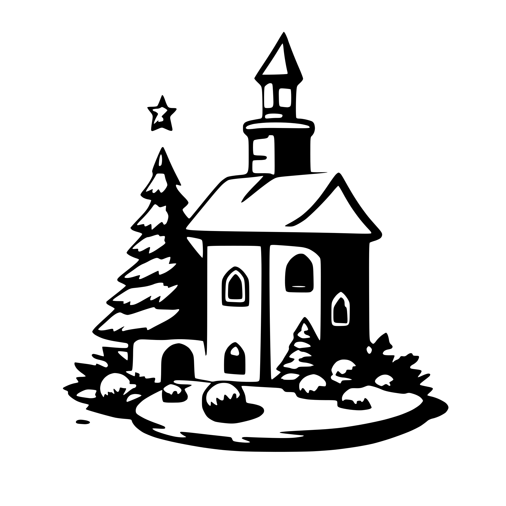 AI-generated SVG of 'Merry Christmas'