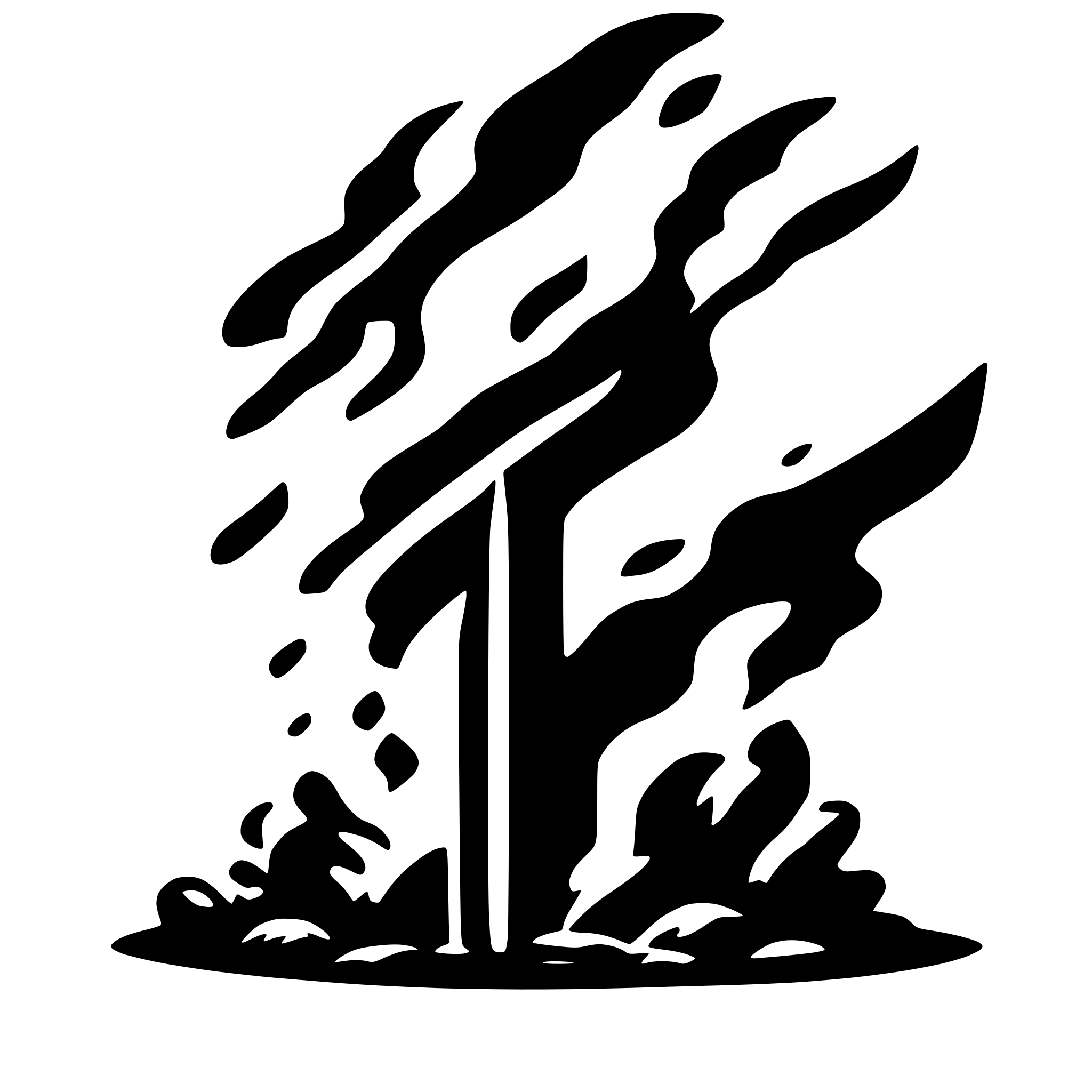 AI-generated SVG of 'a flare'