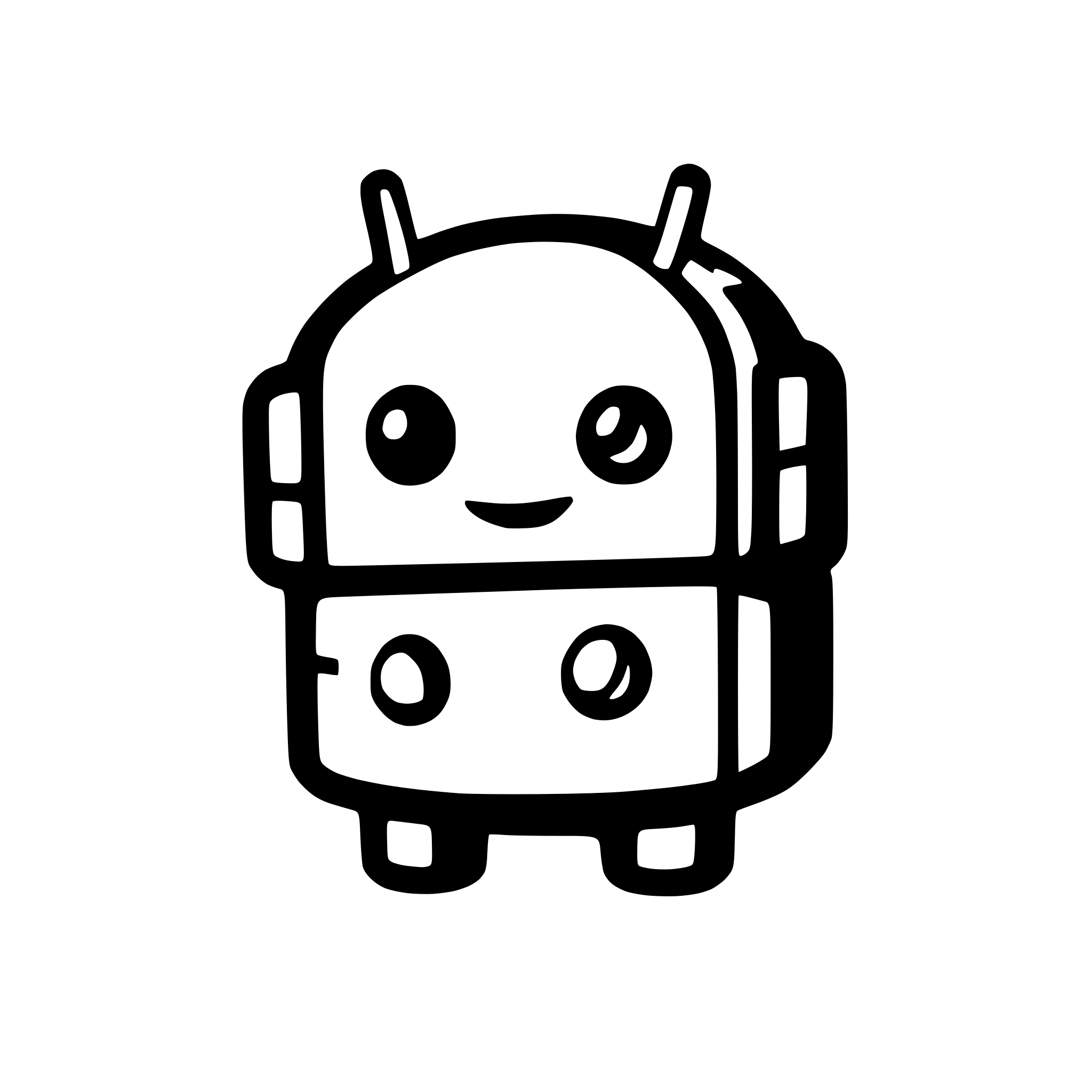 AI-generated SVG of 'wood robot'