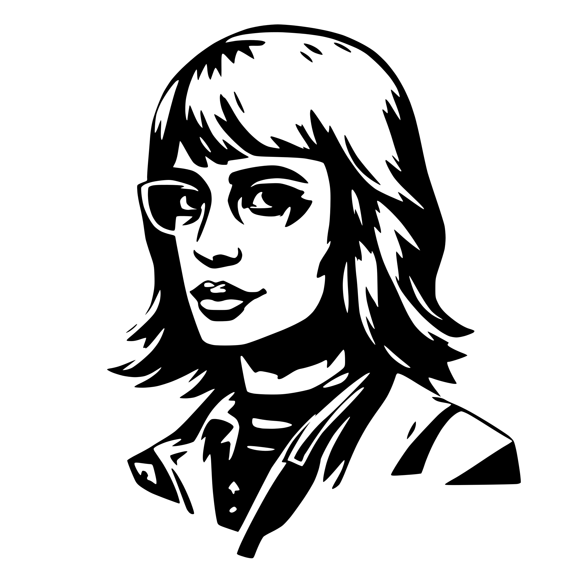 AI-generated SVG of 'YenkY MC'