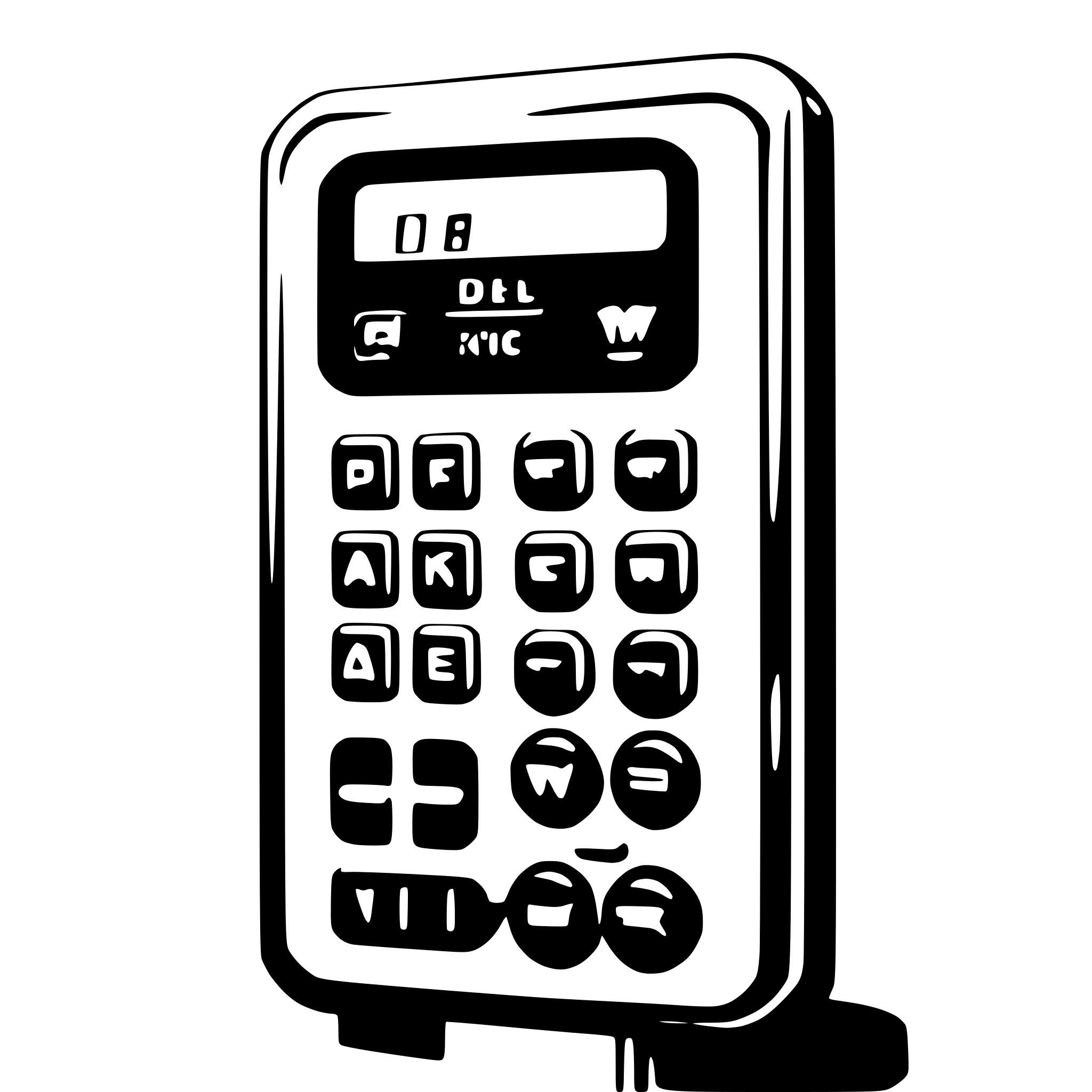 AI-generated SVG of 'Electronic parking controller'