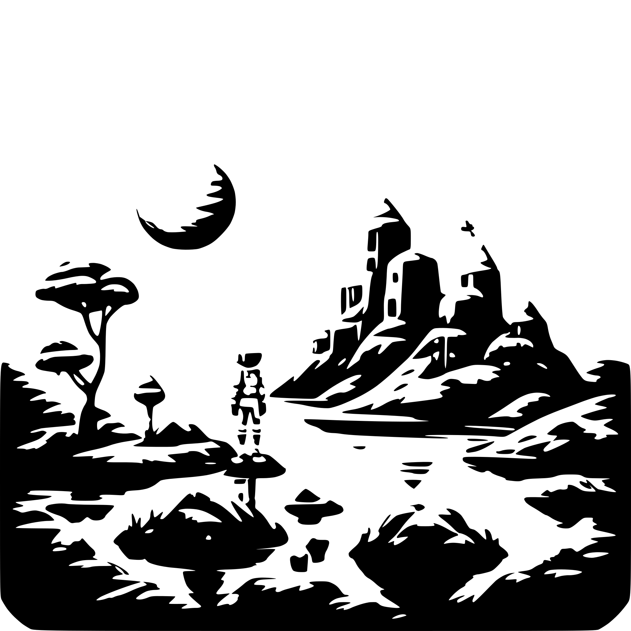 AI-generated SVG of '"A whimsical, abstract landscape with floating islands, soft pastel colors, and a tiny, lost-looking astronaut exploring one of the islands. Style: vector,'