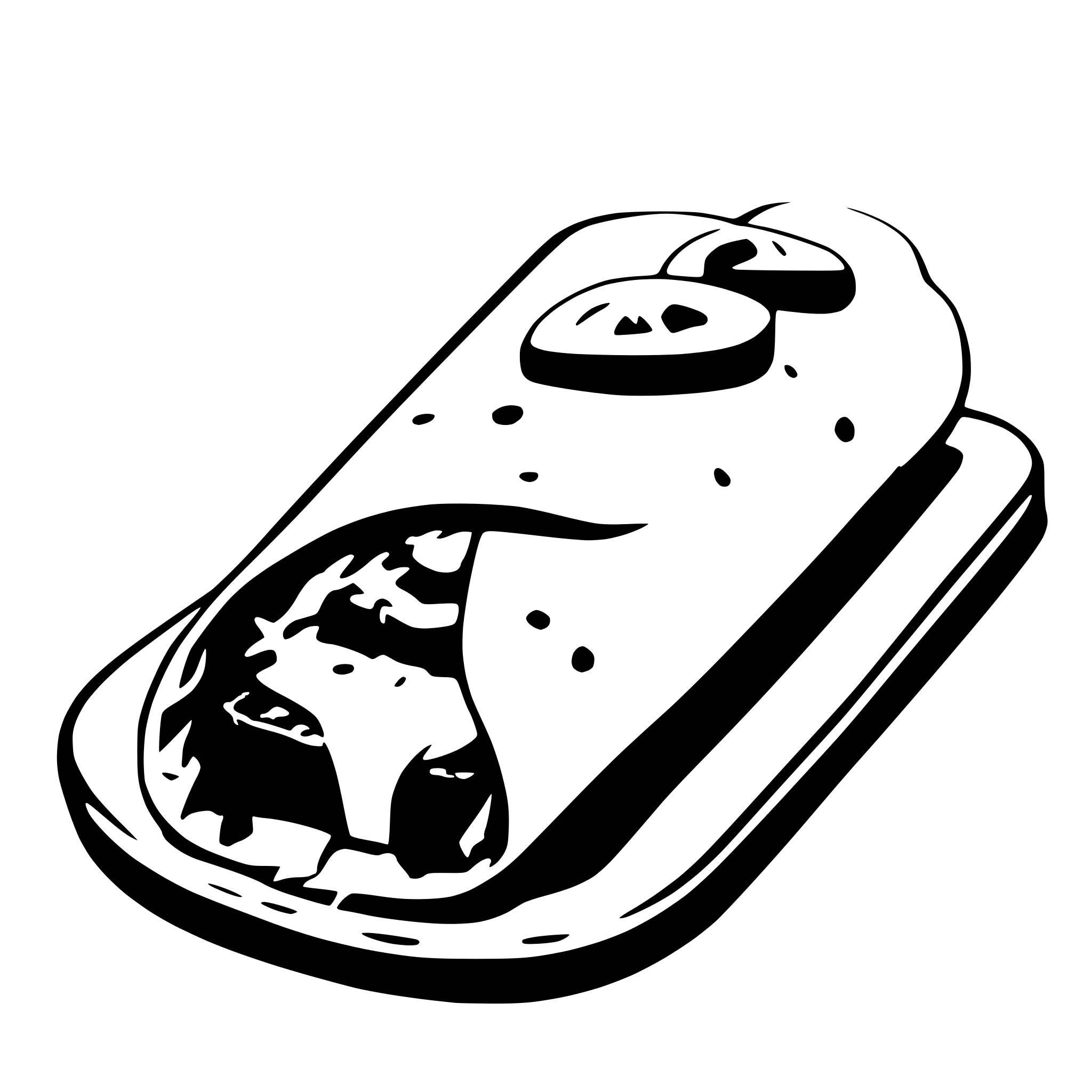 AI-generated SVG of a Breakfast burrito