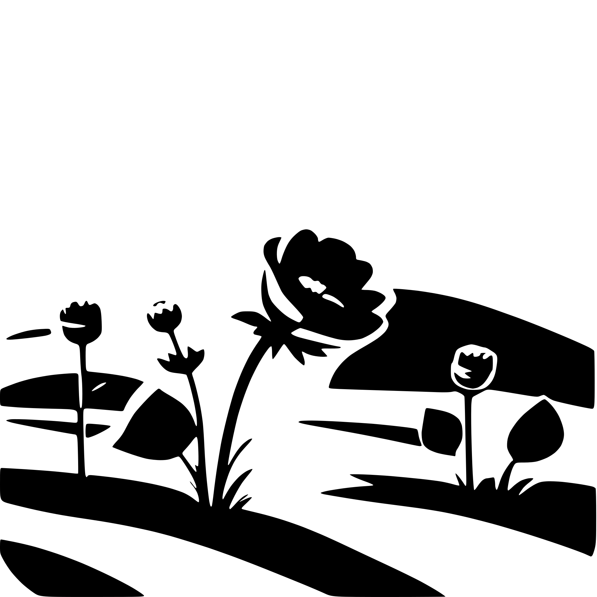AI-generated SVG of 'flowers'