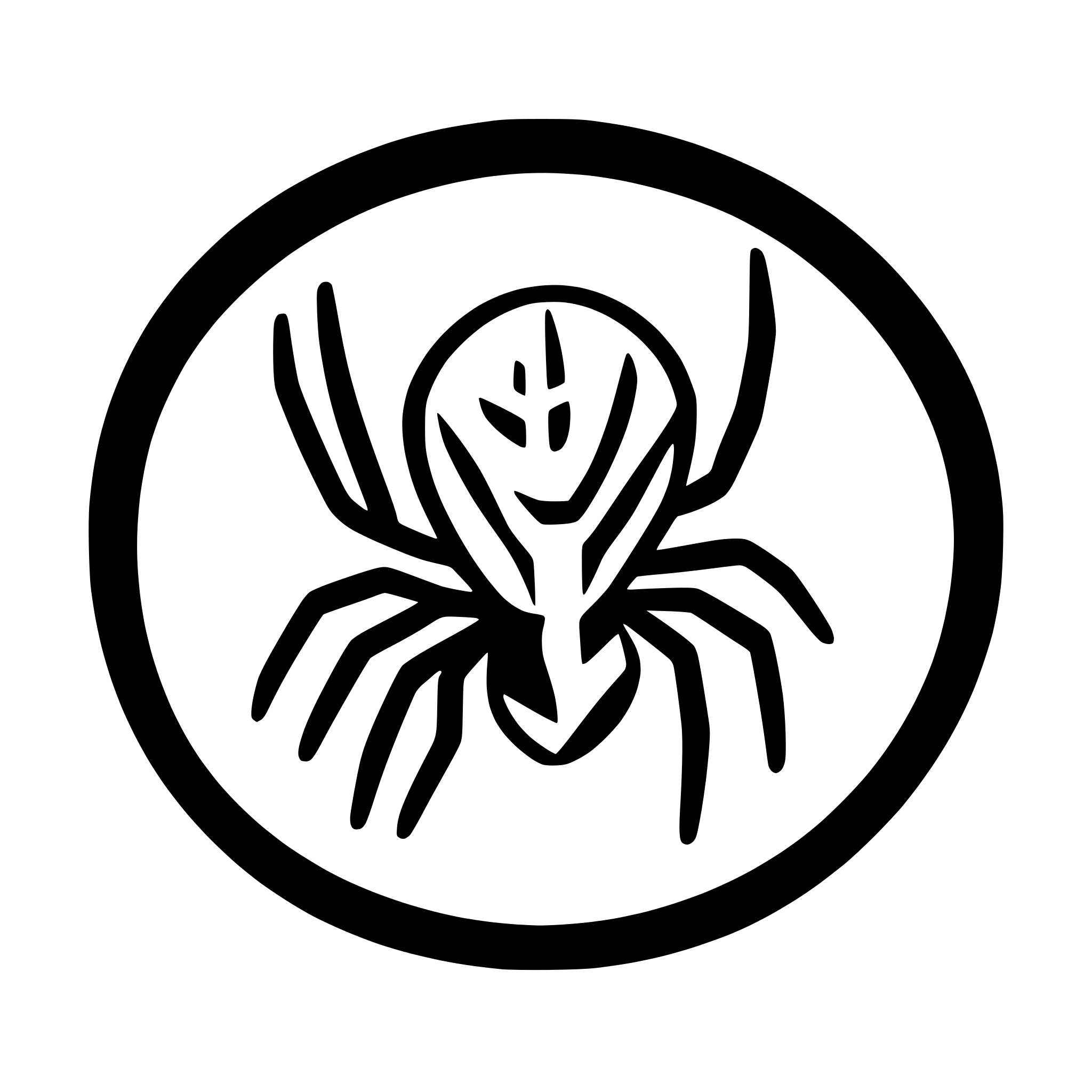AI-generated SVG of a spider, anatomicly right, web