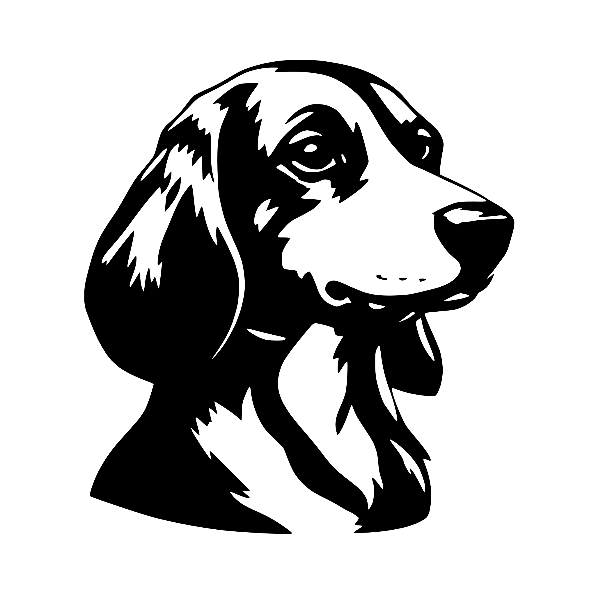 AI-generated SVG of 'Dog'
