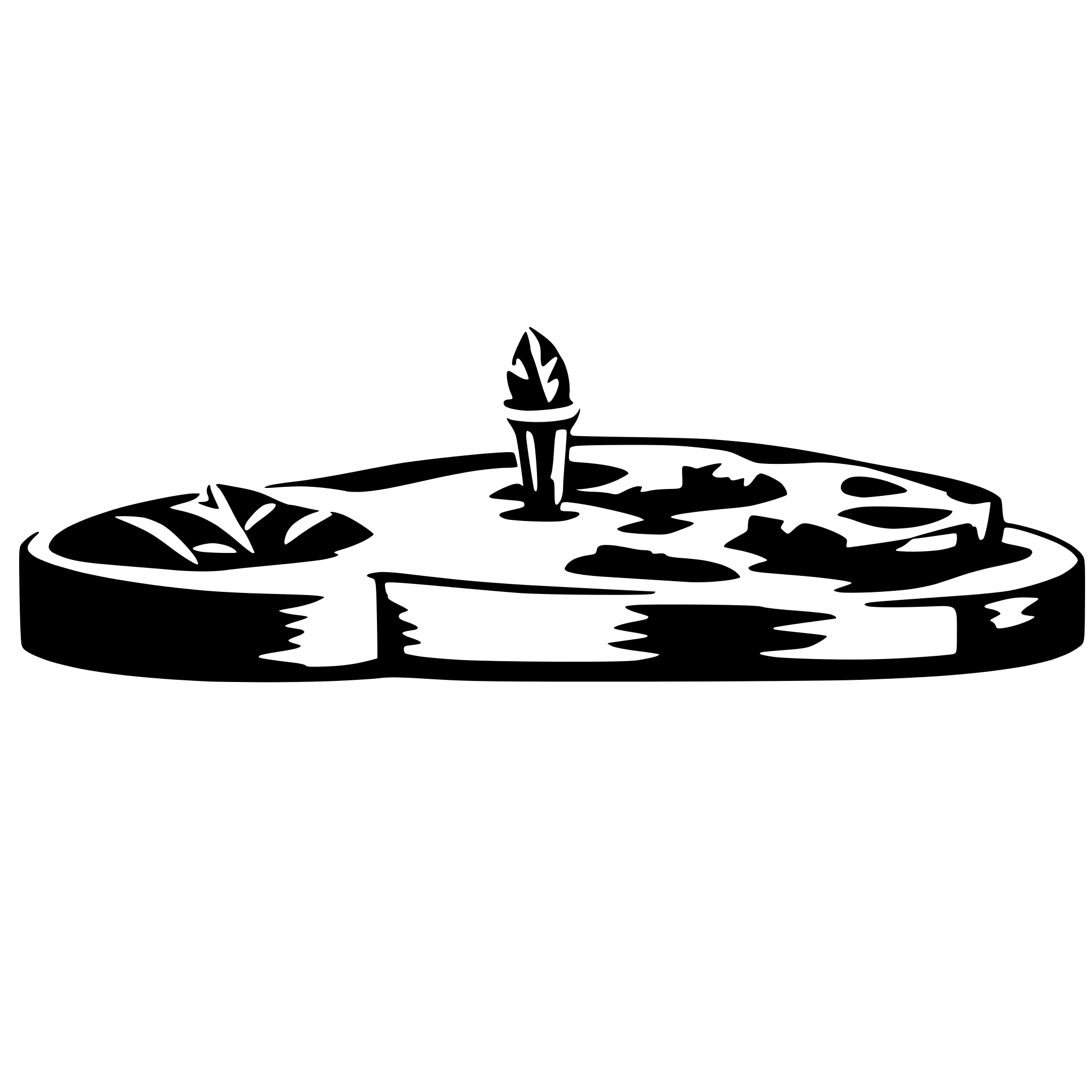 AI-generated SVG of a make the bottom flat