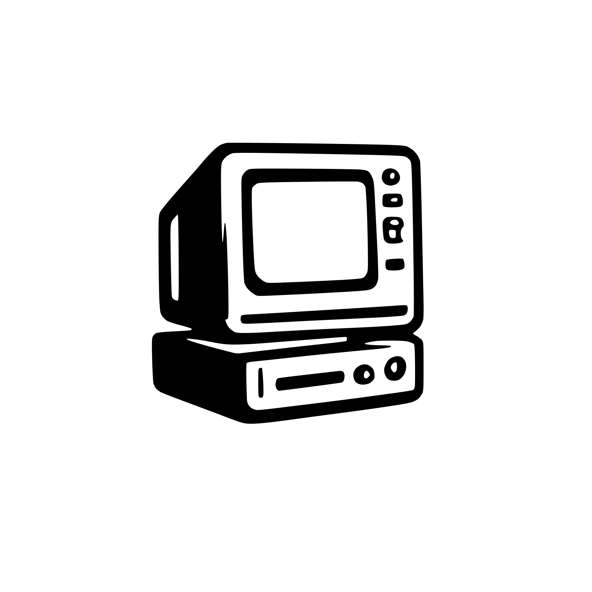 AI-generated SVG of 'computer icon'