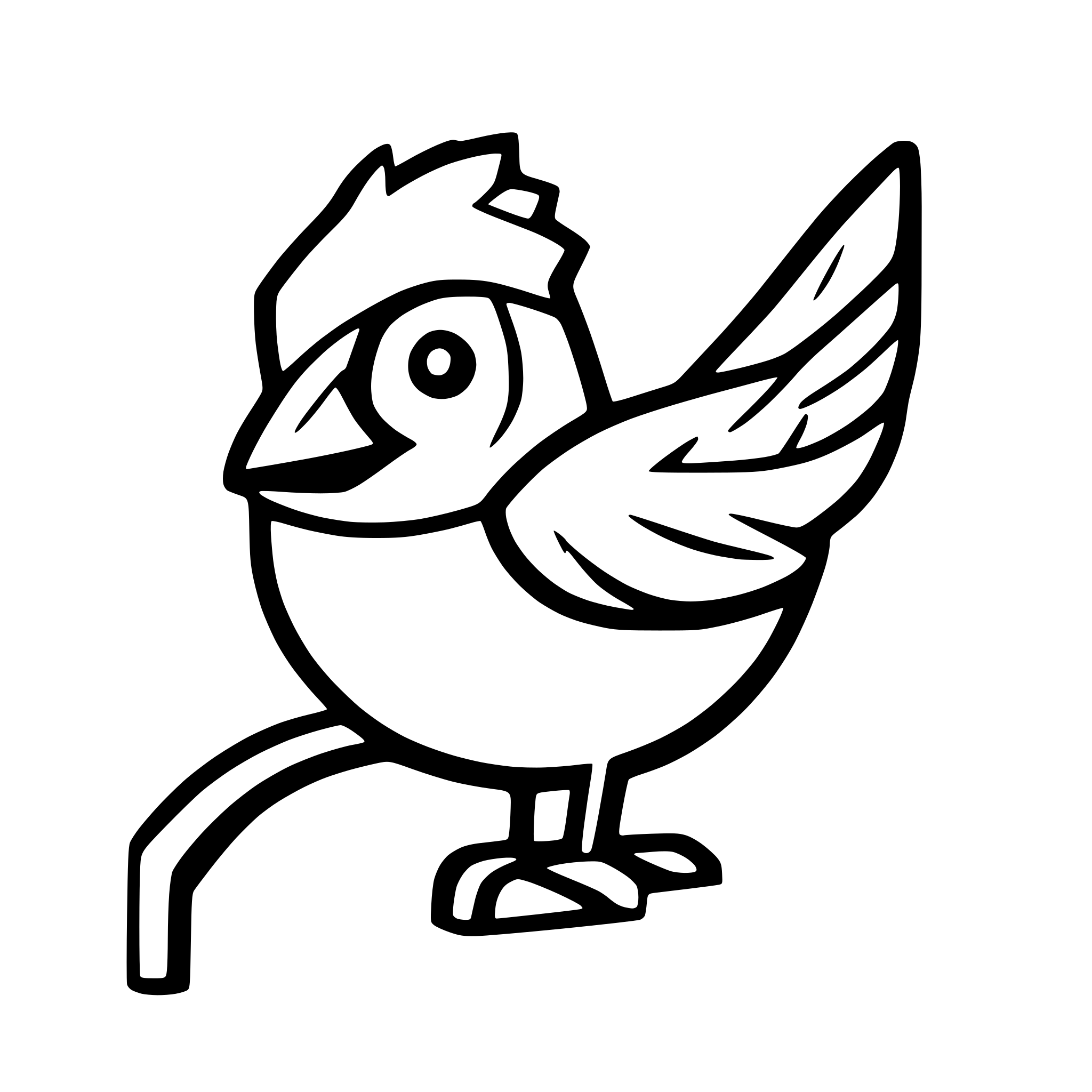 AI-generated SVG of 'a logo for an app called Cardinal which is a study aid. IT should be an svg with a transparent background'