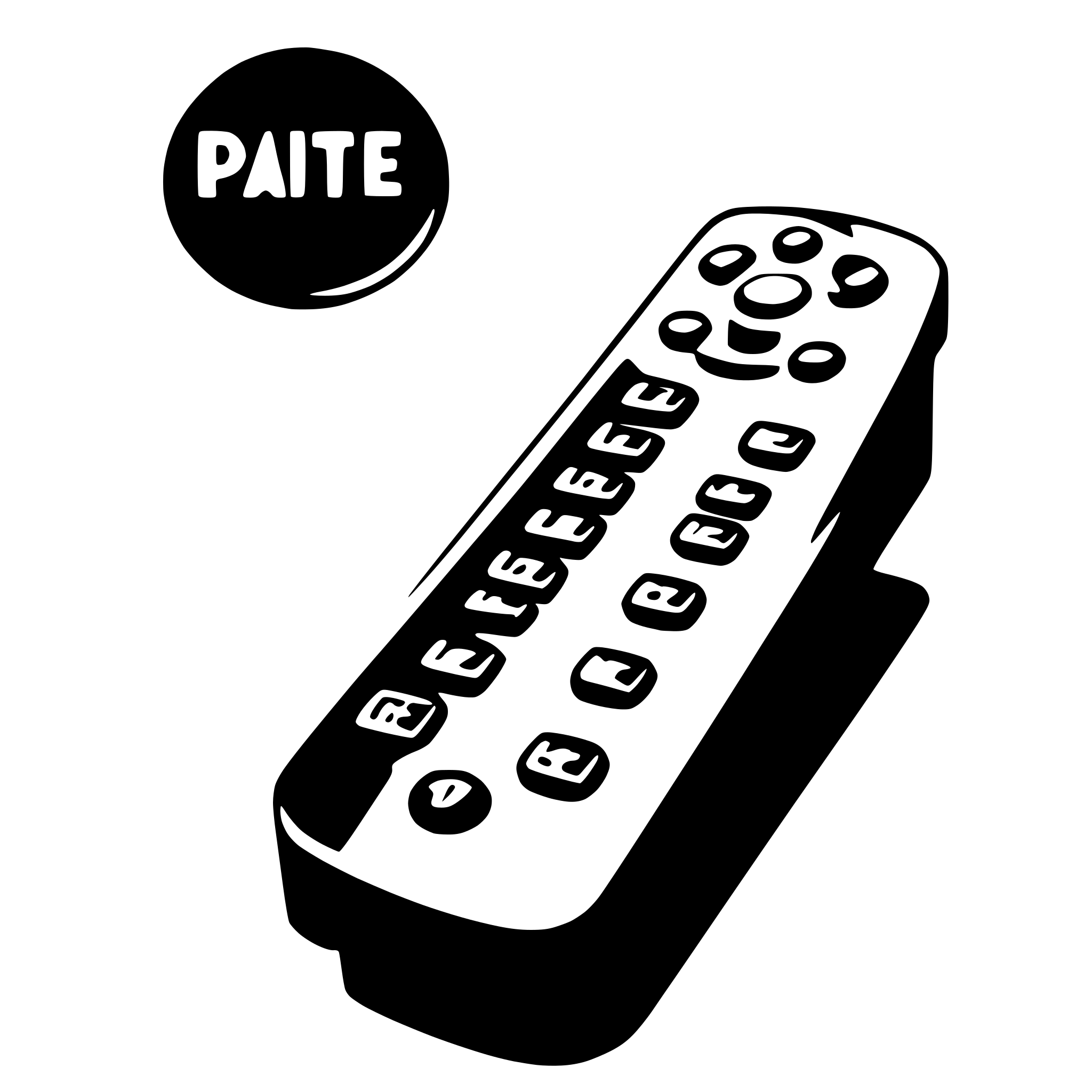 AI-generated SVG of a remote