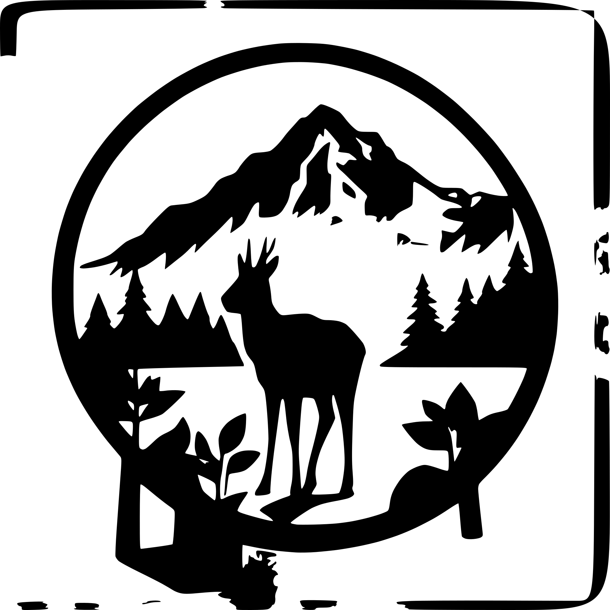 AI-generated SVG of a mountain goat , himalaya