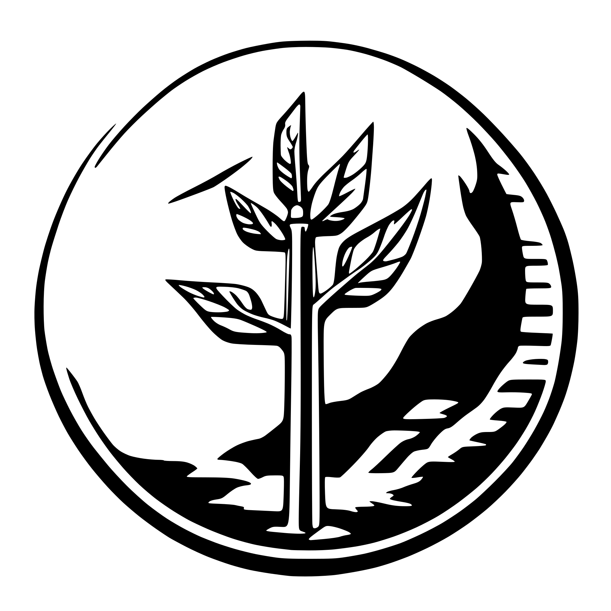 AI-generated SVG of a wind coin Token crypto