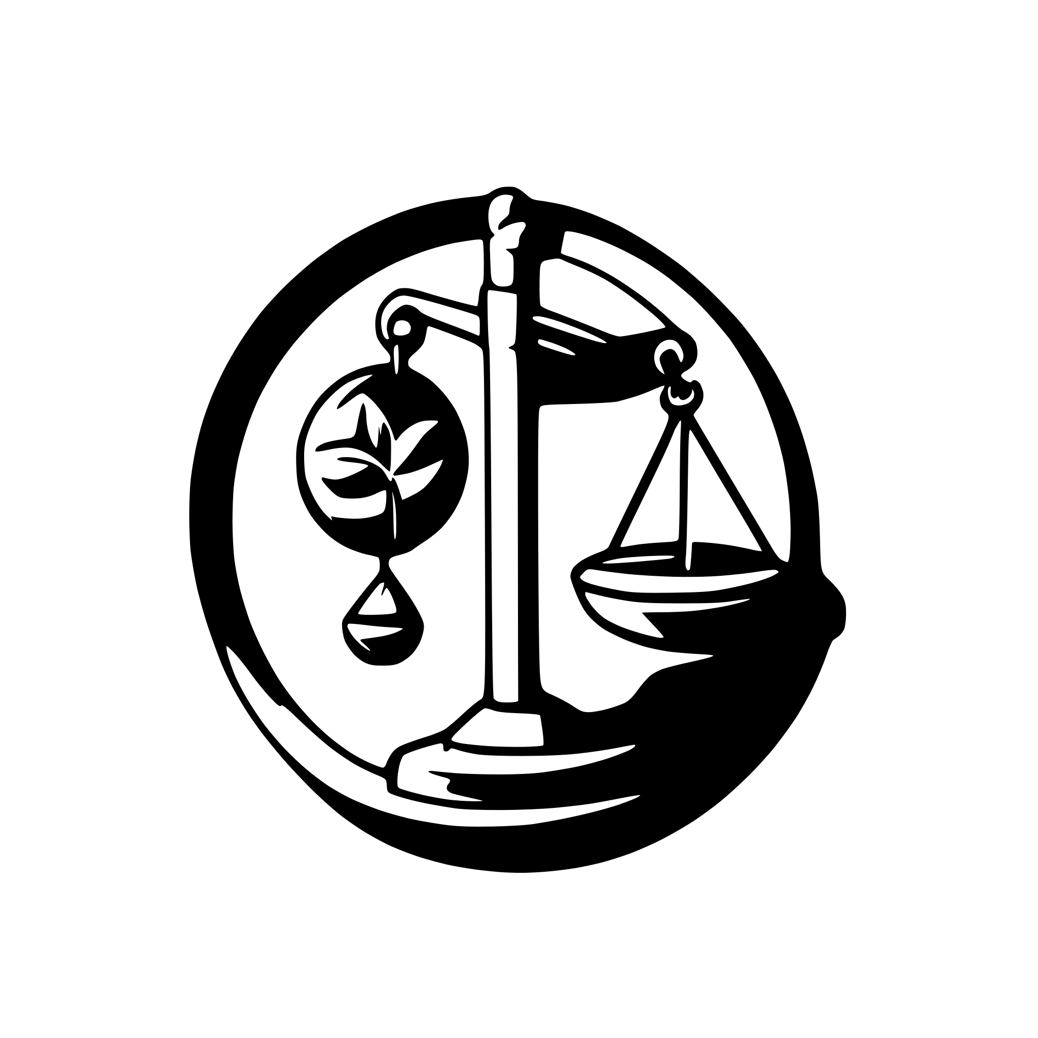 AI-generated SVG of 'coins on scales'