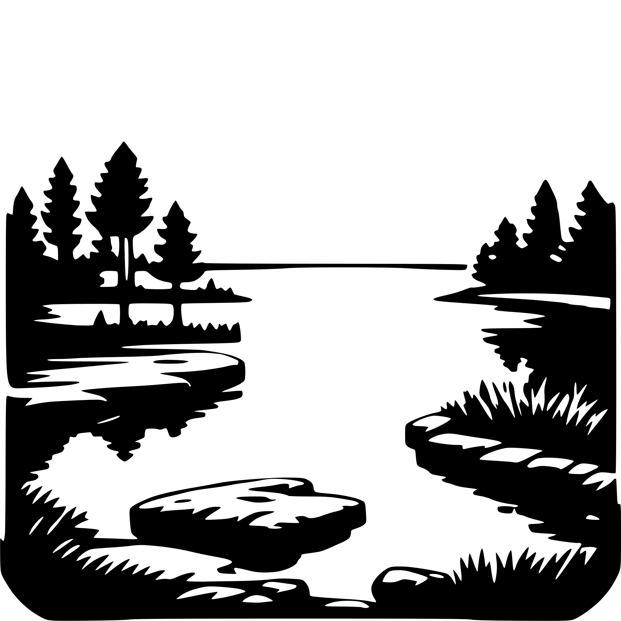 AI-generated SVG of 'sunset over lake'