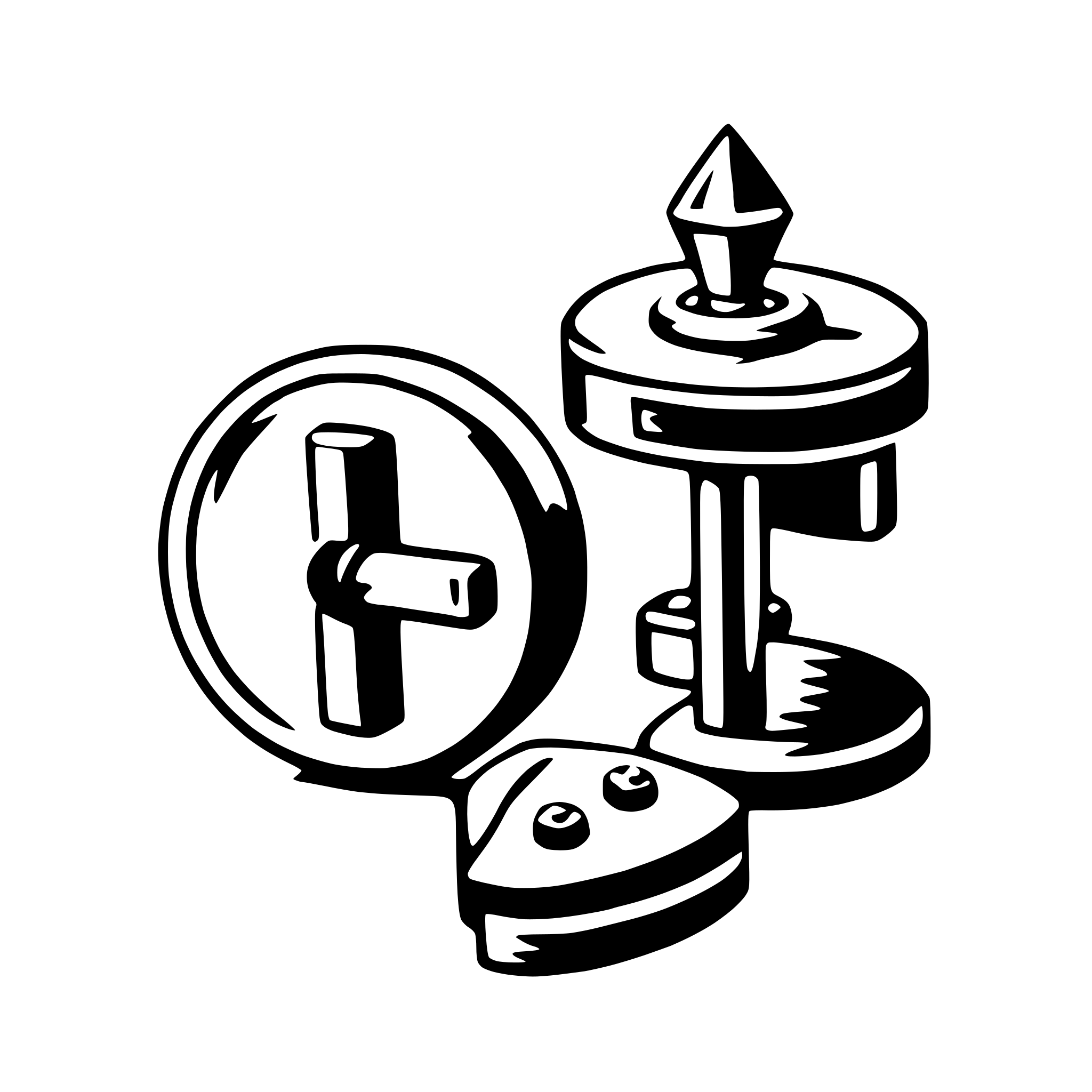 AI-generated SVG of 'cufflinks'