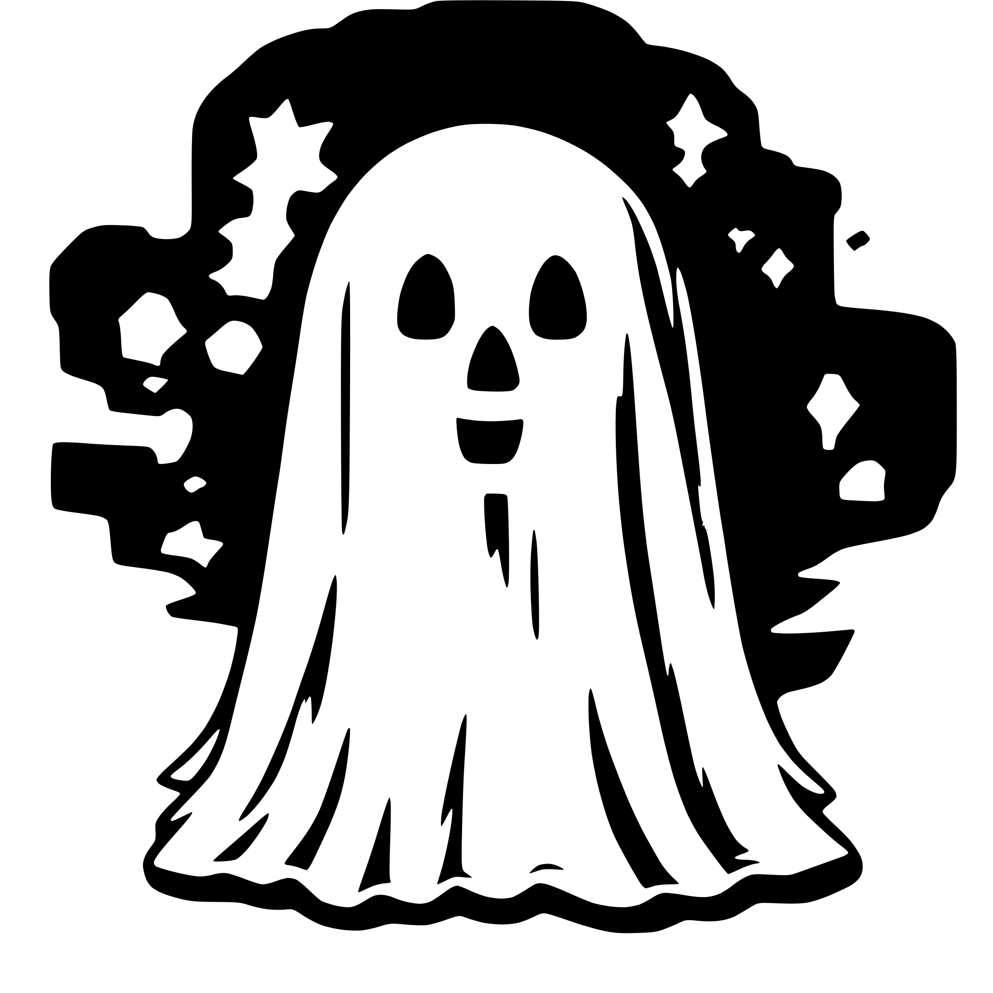 AI-generated SVG of 'spooky lovley ghost'