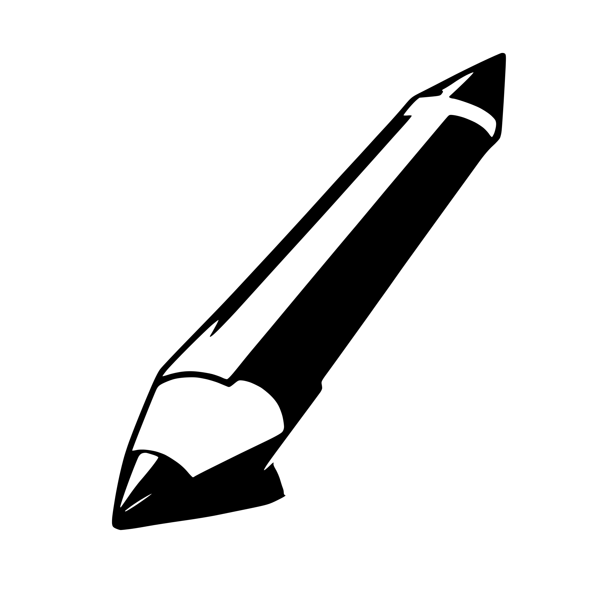AI-generated SVG of a pencil