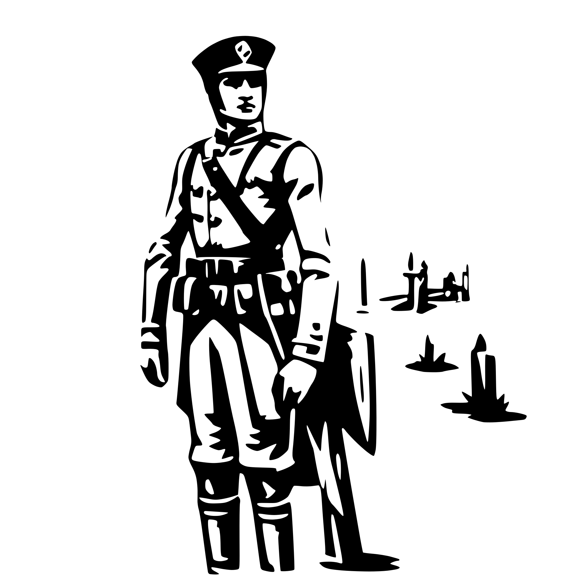 AI-generated SVG of 'historyline game soldier'
