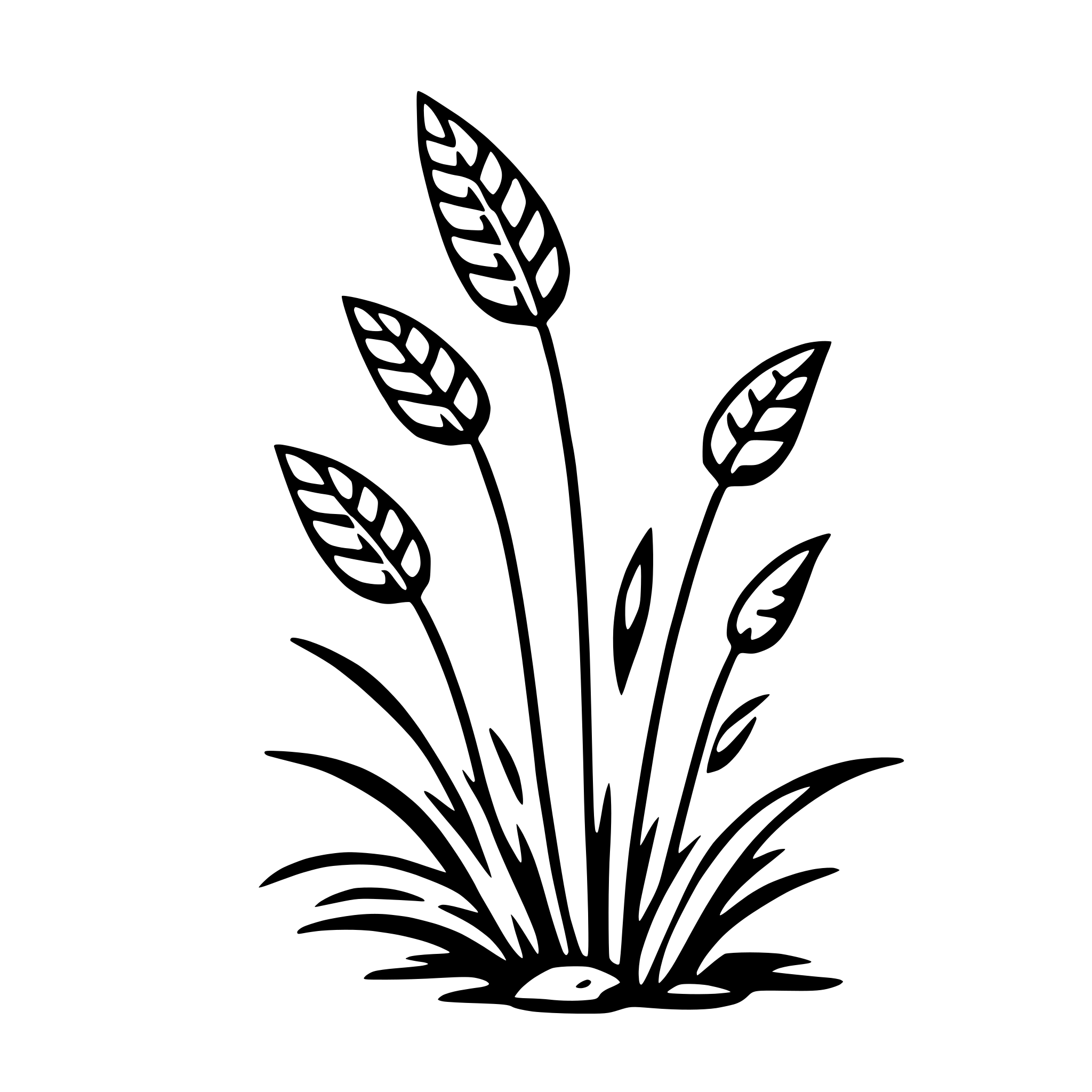 AI-generated SVG of 'barley'