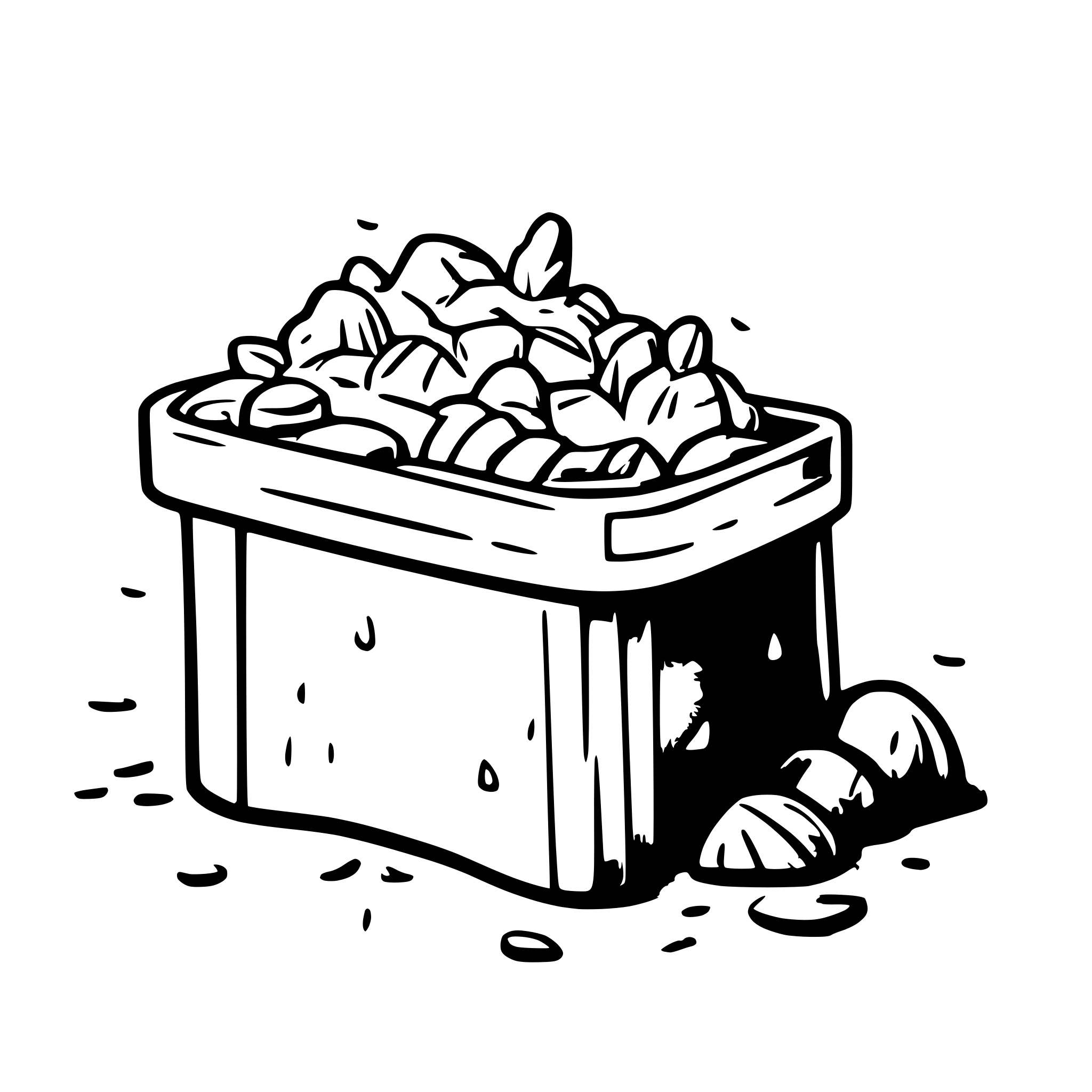 AI-generated SVG of '2d arcade game dirt pile; brown dirt; dug out of ground'