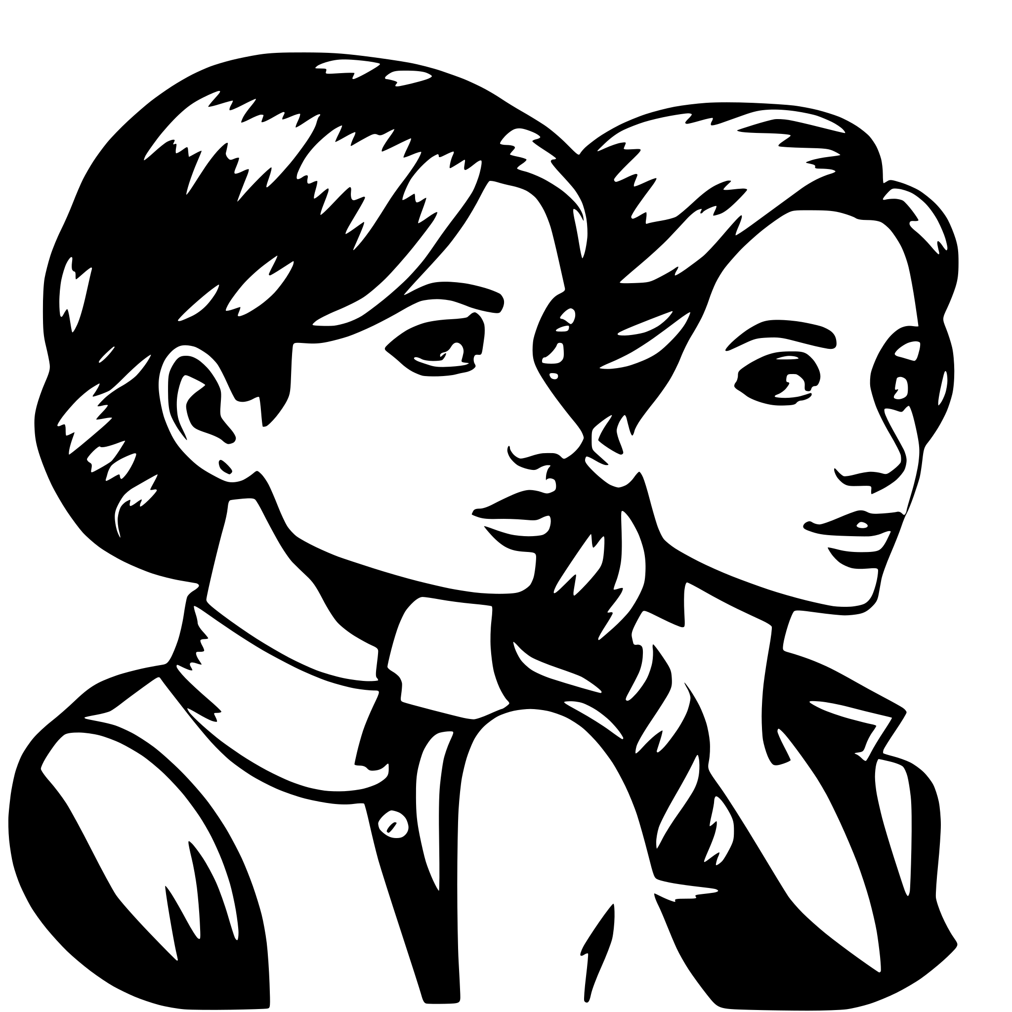 AI-generated SVG of 'Lesbians'
