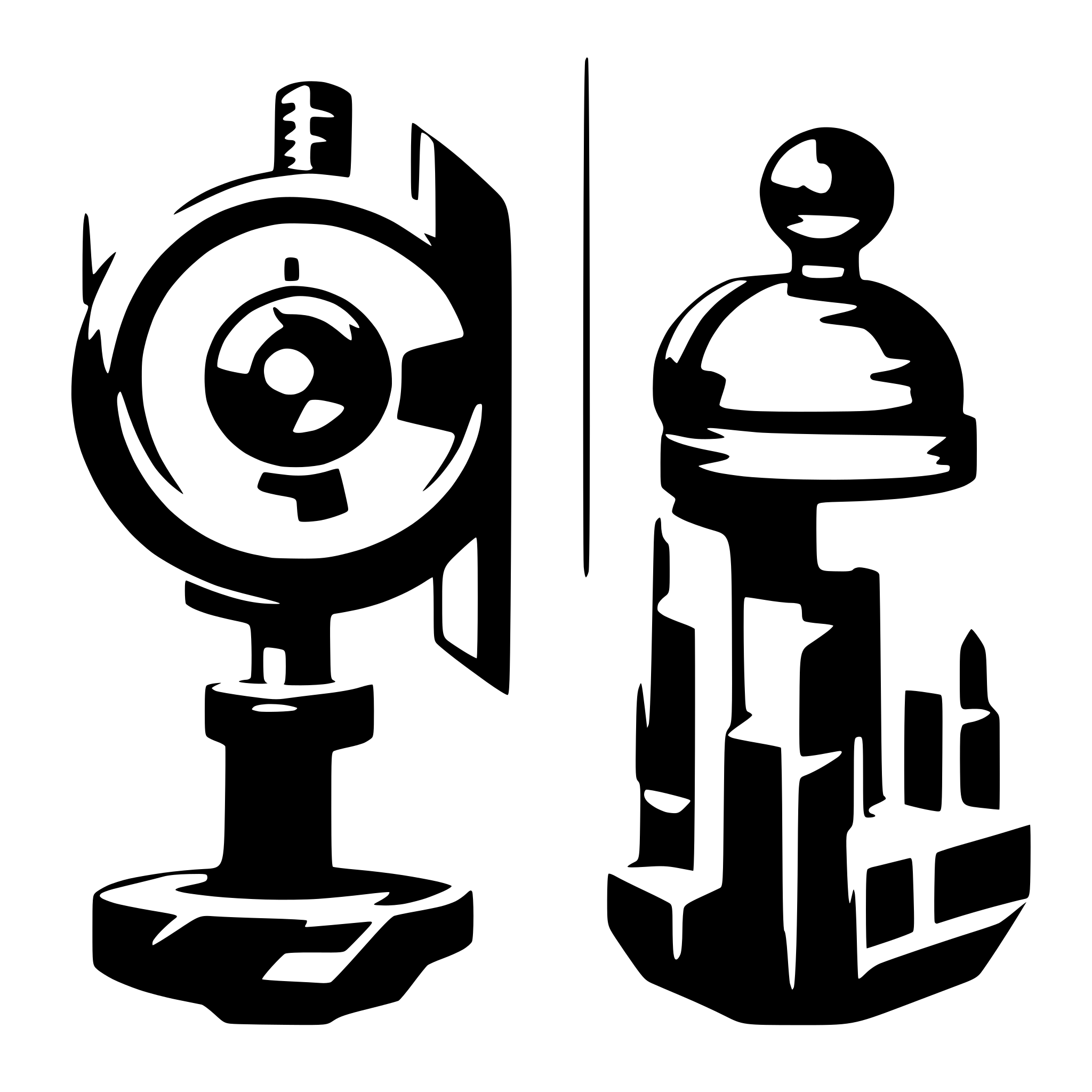 AI-generated SVG of a interface between 2 systems