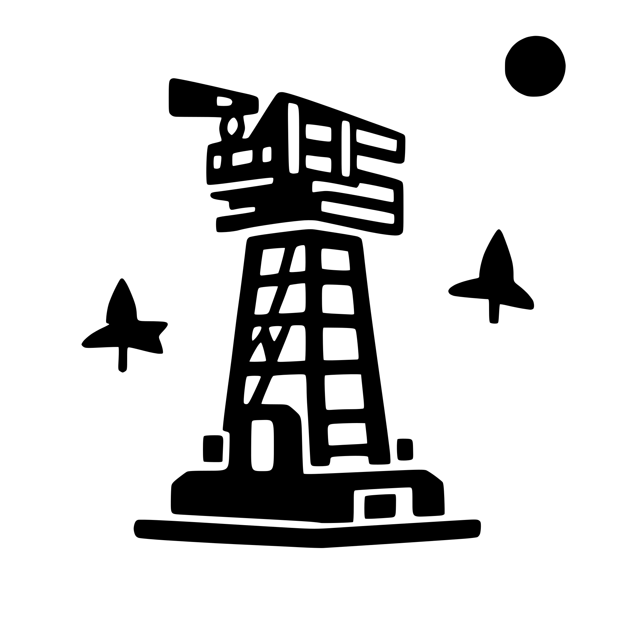 AI-generated SVG of 'tower crane fleet icon'