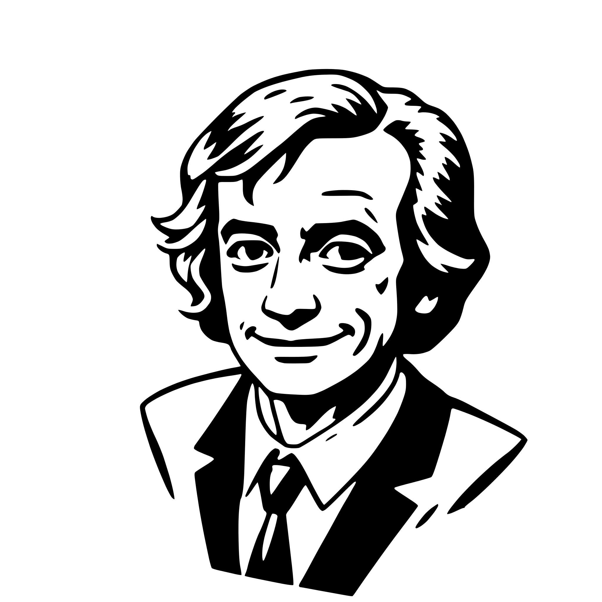 AI-generated SVG of a richard feynman