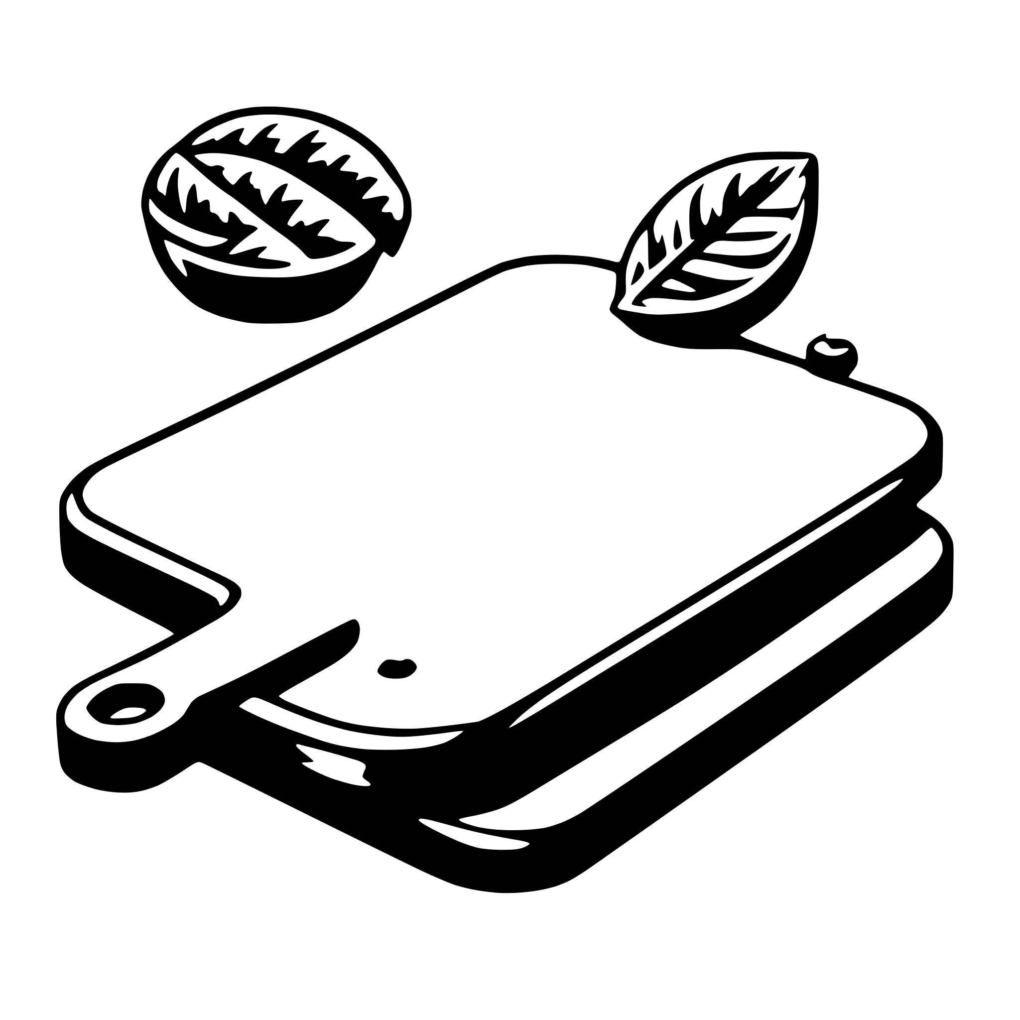 AI-generated SVG of a cutting board