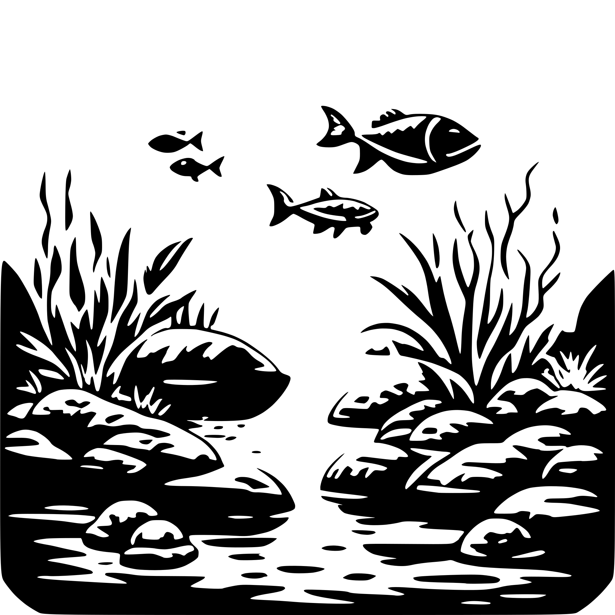 AI-generated SVG of 'under water ecosystem'