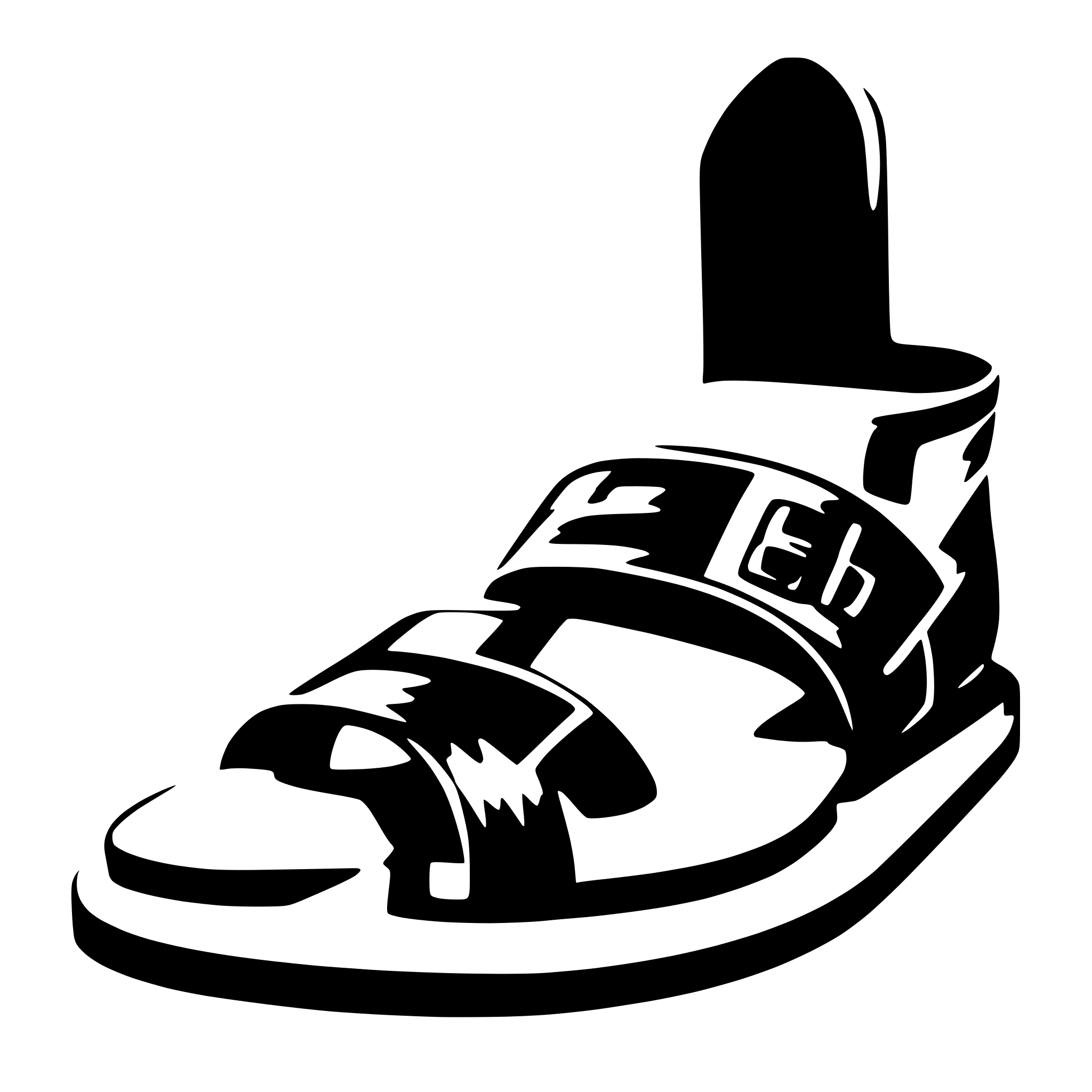 AI-generated SVG of 'sandal'