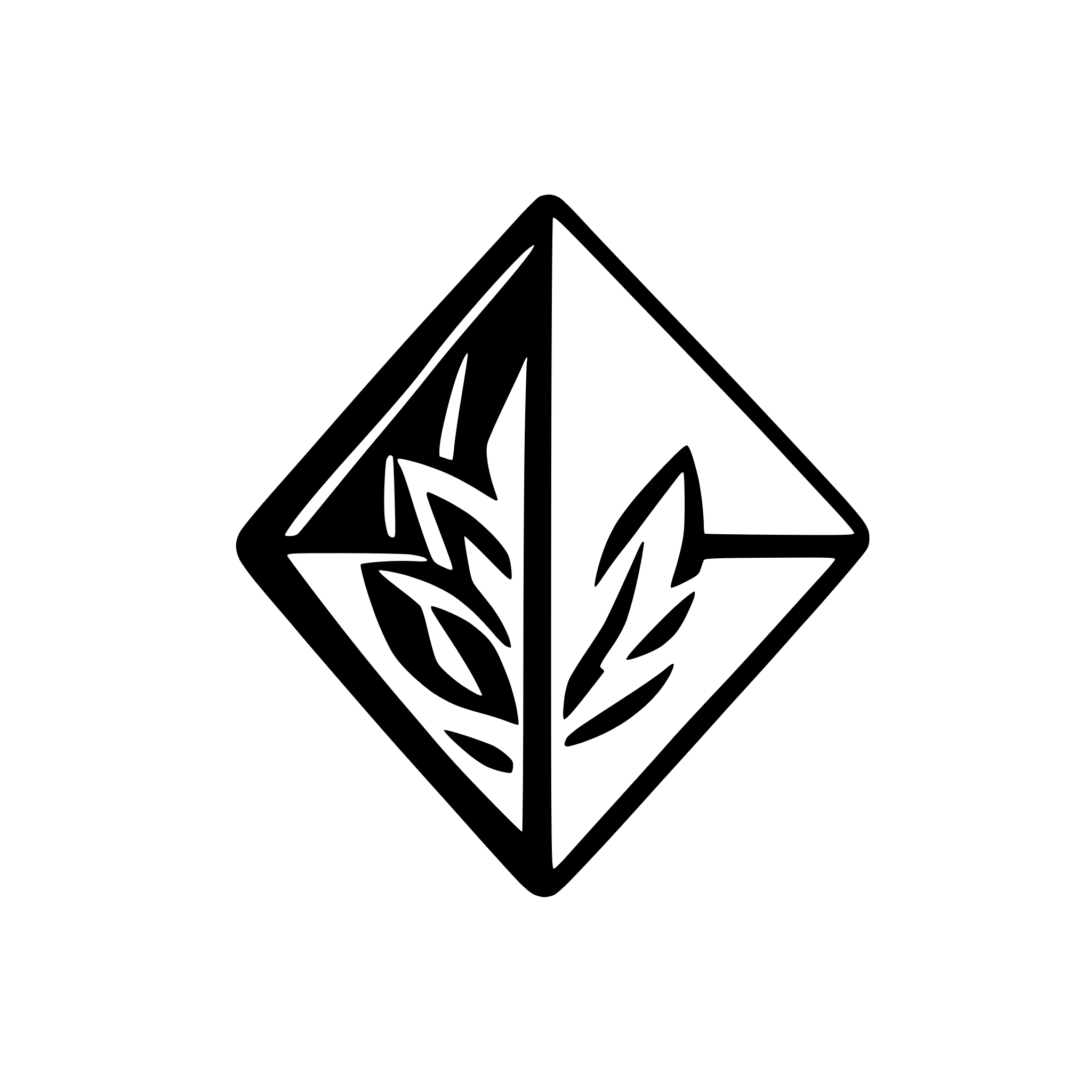 AI-generated SVG of a cloth diamond logo