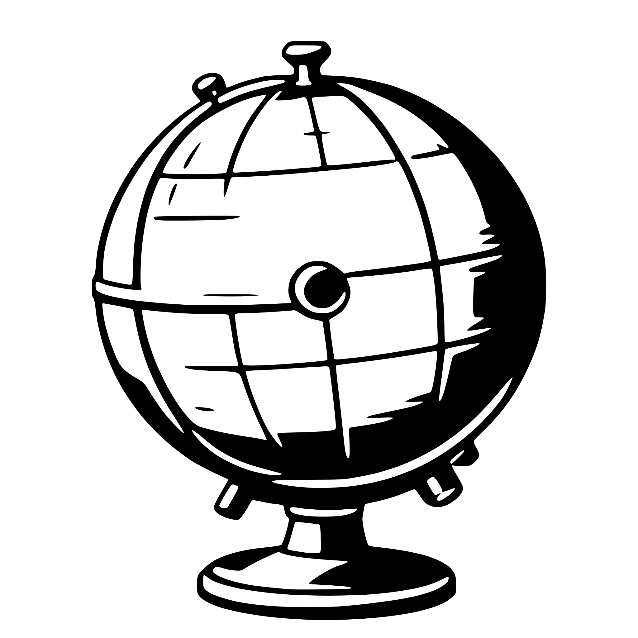 AI-generated SVG of 'globe'