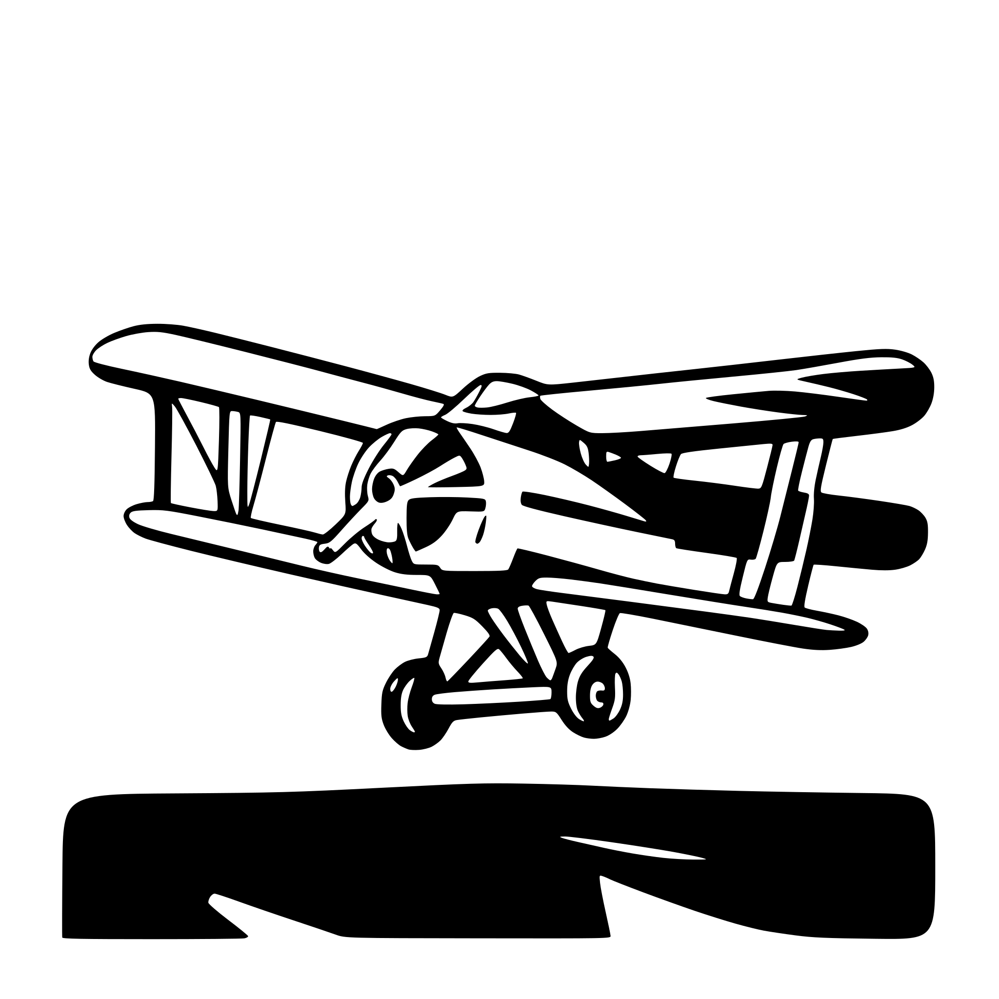 AI-generated SVG of a fokker dr1 seen from the front, icon style
