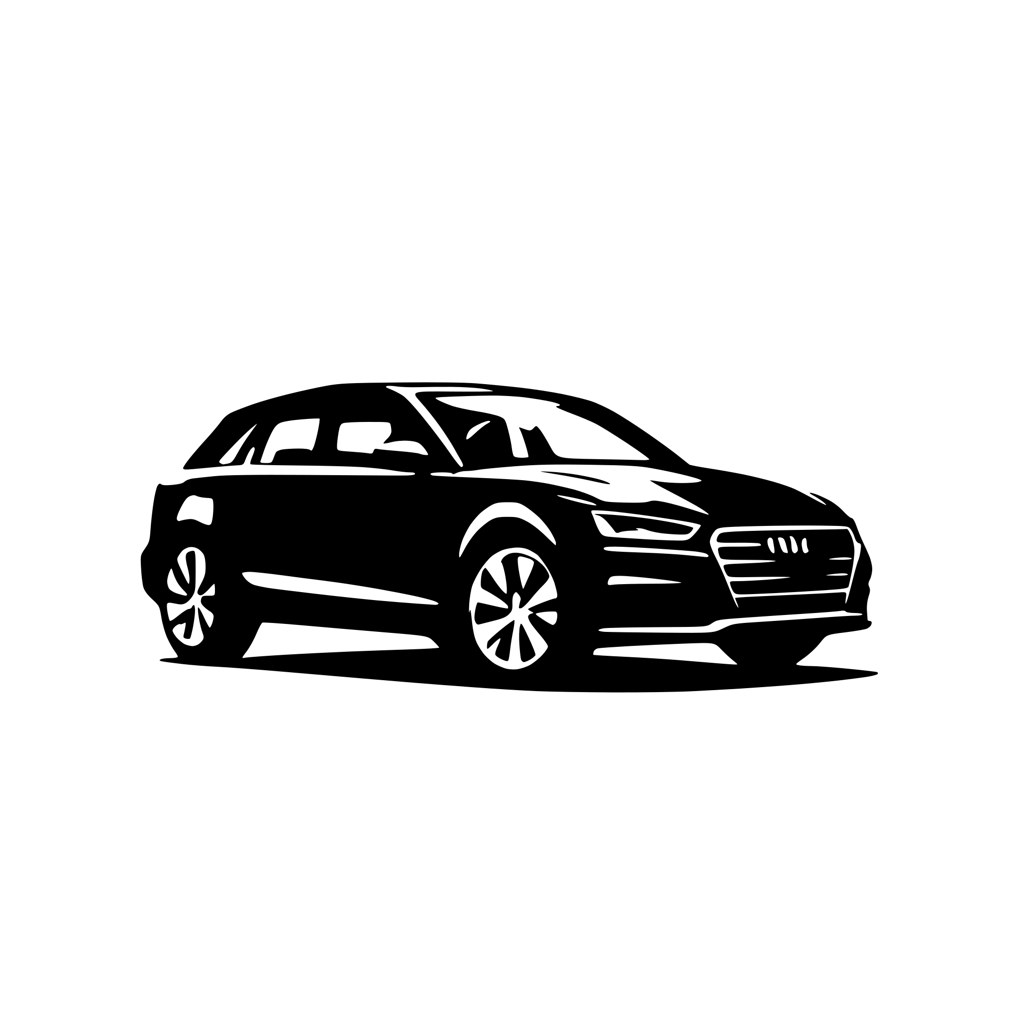 AI-generated SVG of 'audi a4 b9'