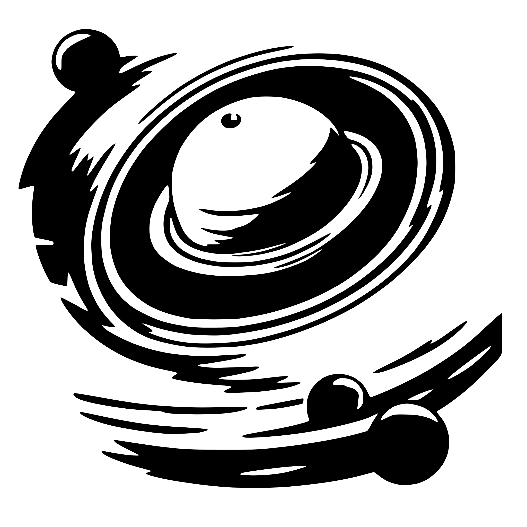 AI-generated SVG of a saturn and rings