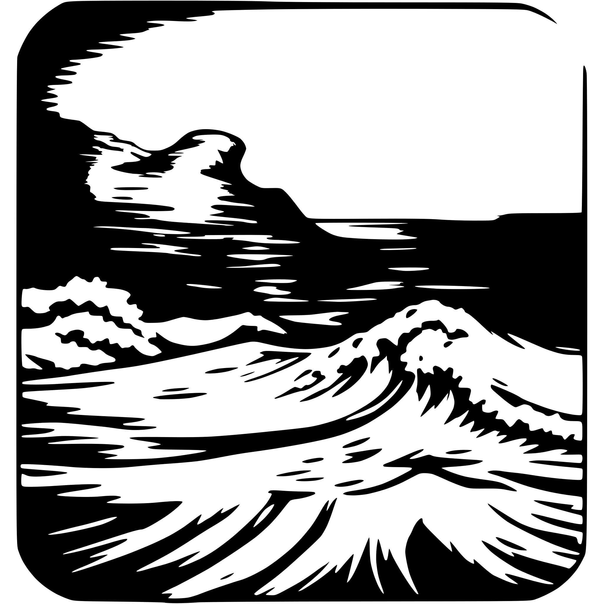 AI-generated SVG of a orange 4 wave
