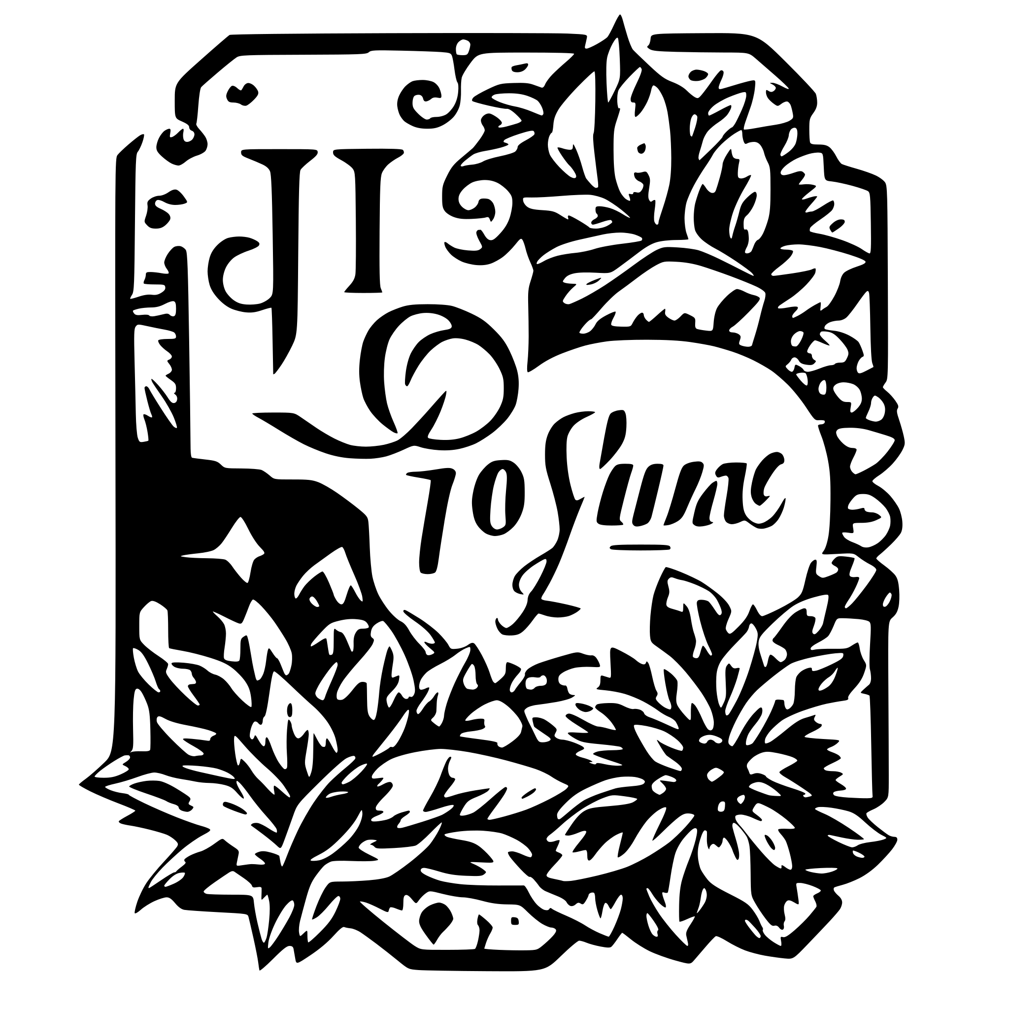 AI-generated SVG of a Wedding fonts
