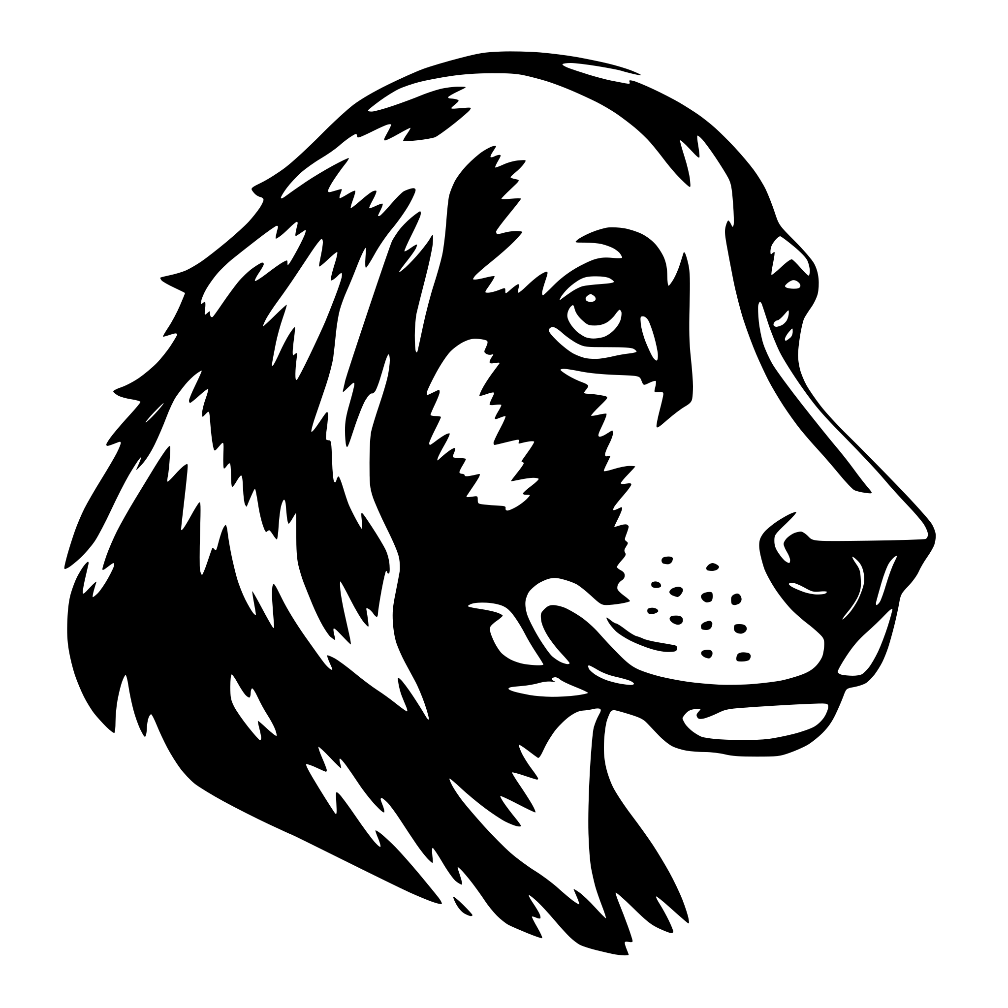 AI-generated SVG of a generate animal images