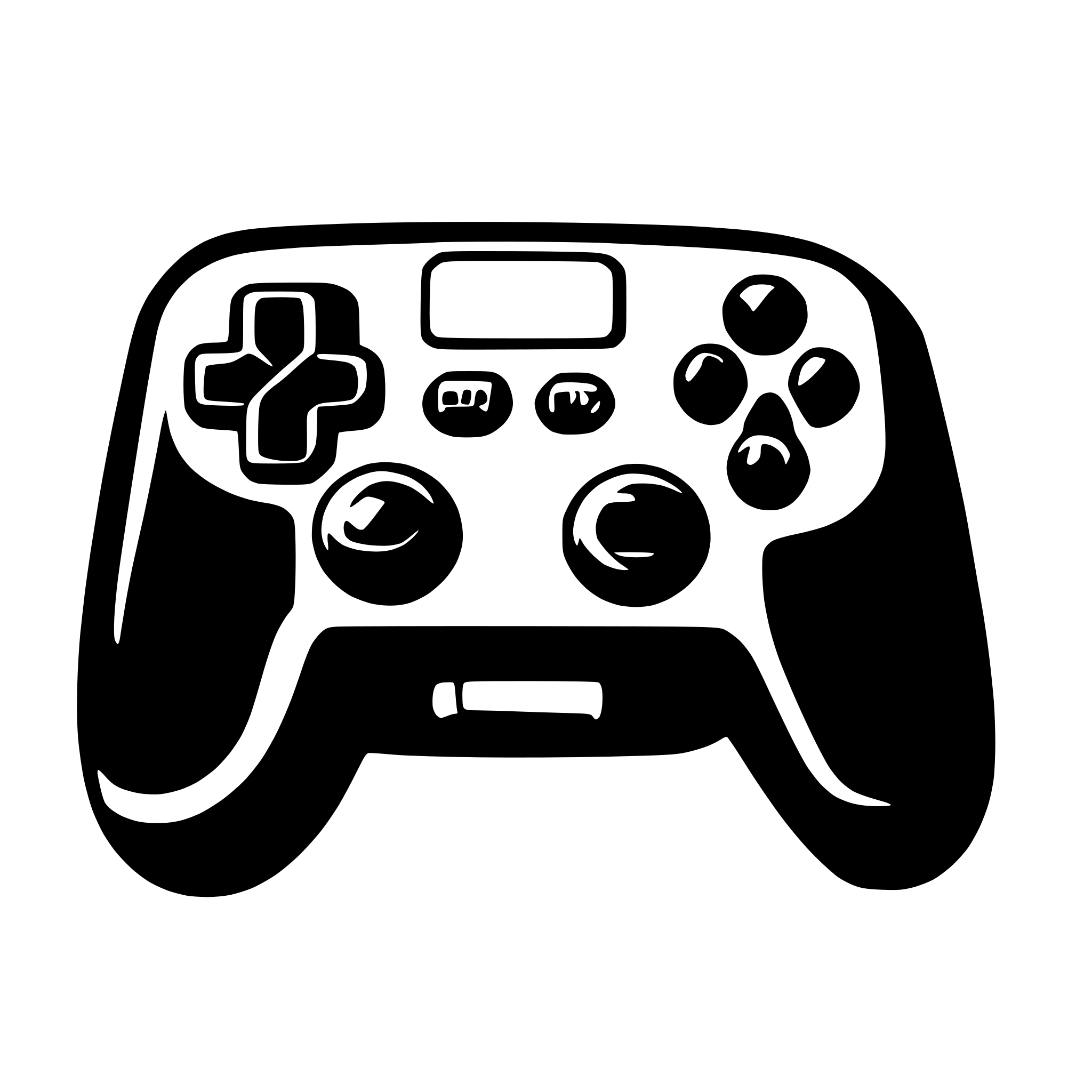 AI-generated SVG of 'game controller'