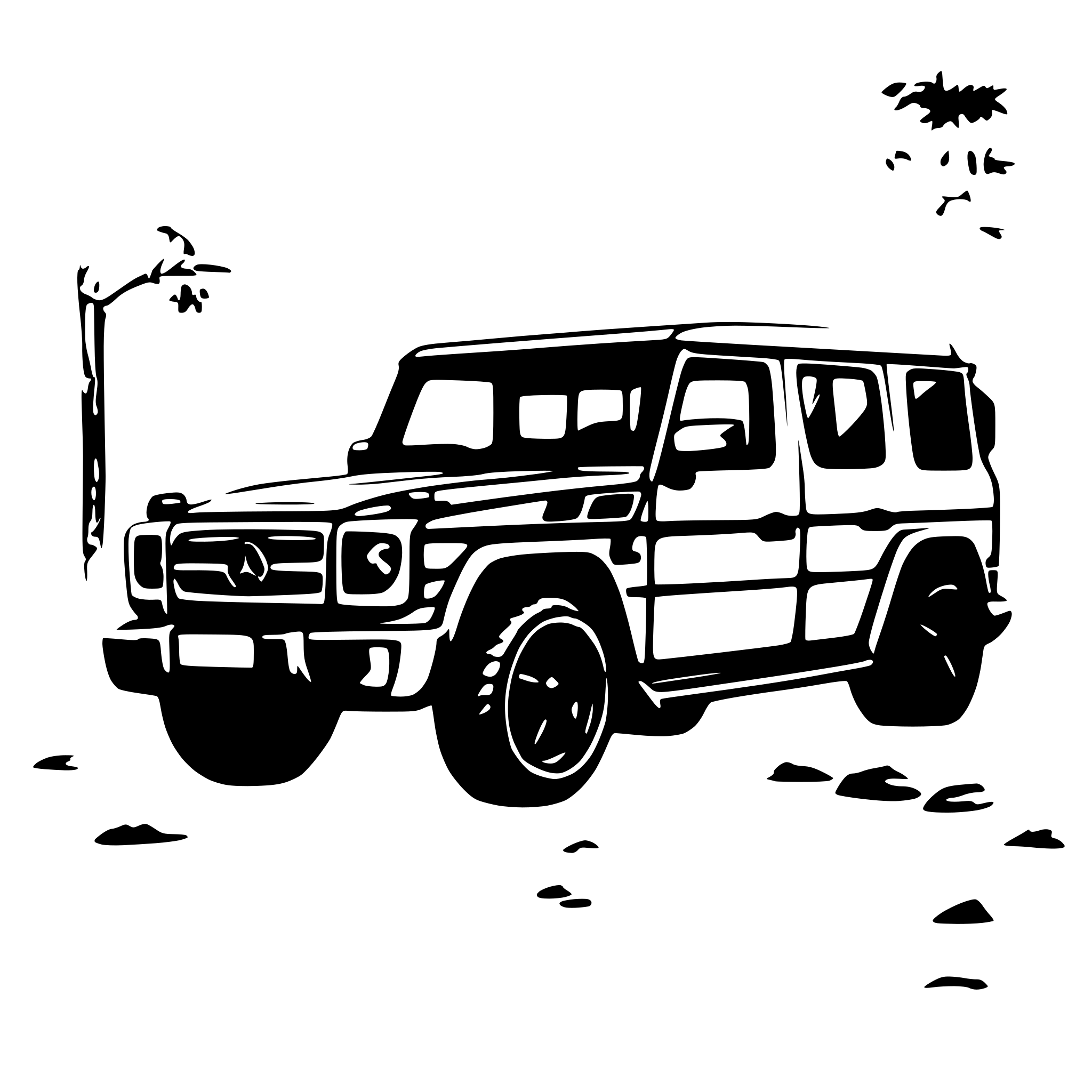 AI-generated SVG of 'Mercedes G Wagon'