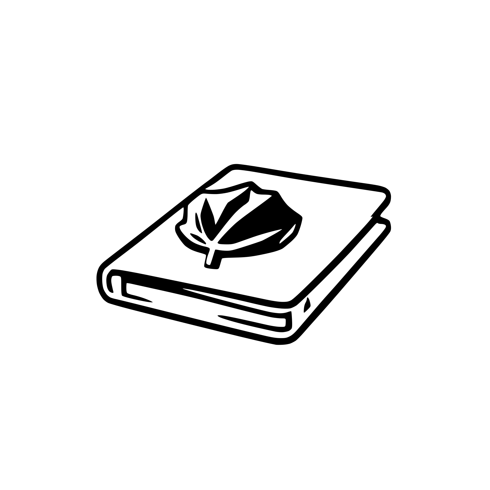 AI-generated SVG of a Mysterious Book Open